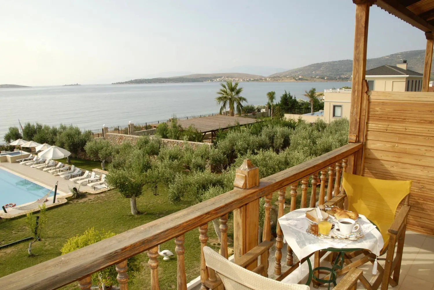 Double or Twin Room with Sea View in Porto Lourba