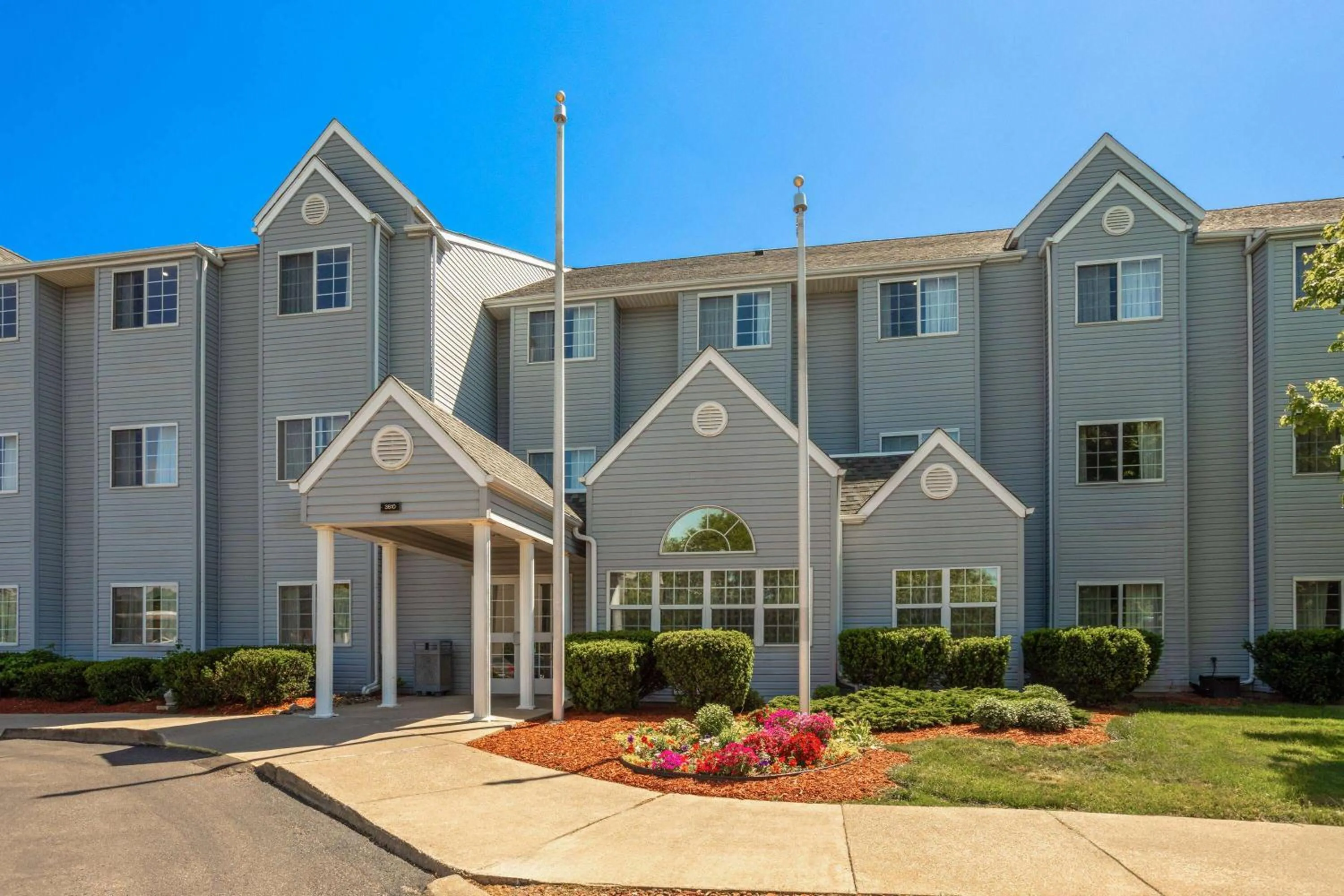 Property building in Microtel Inn & Suites by Wyndham Ann Arbor