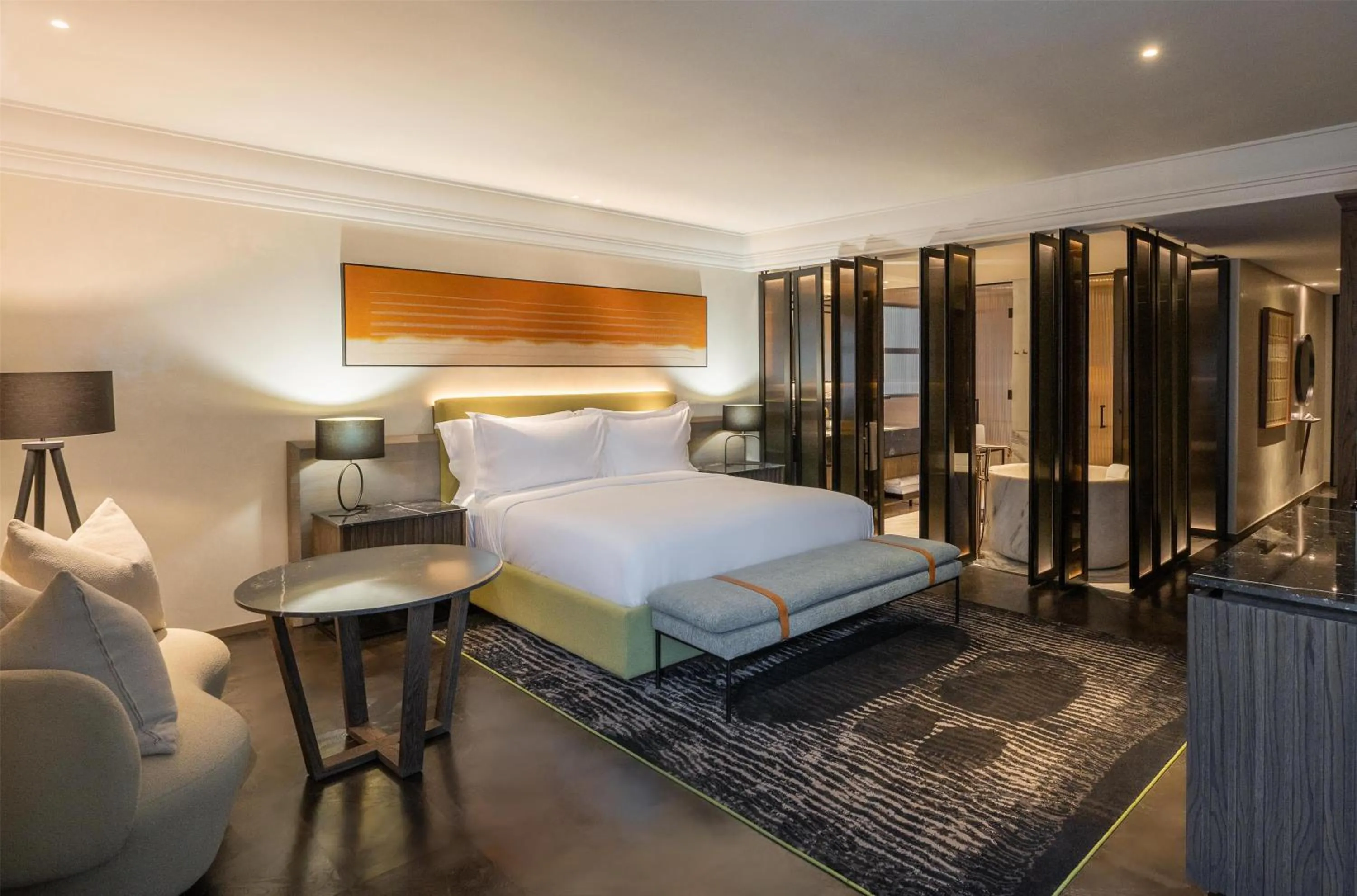 Photo of the whole room, Bed in Park Hyatt Johannesburg