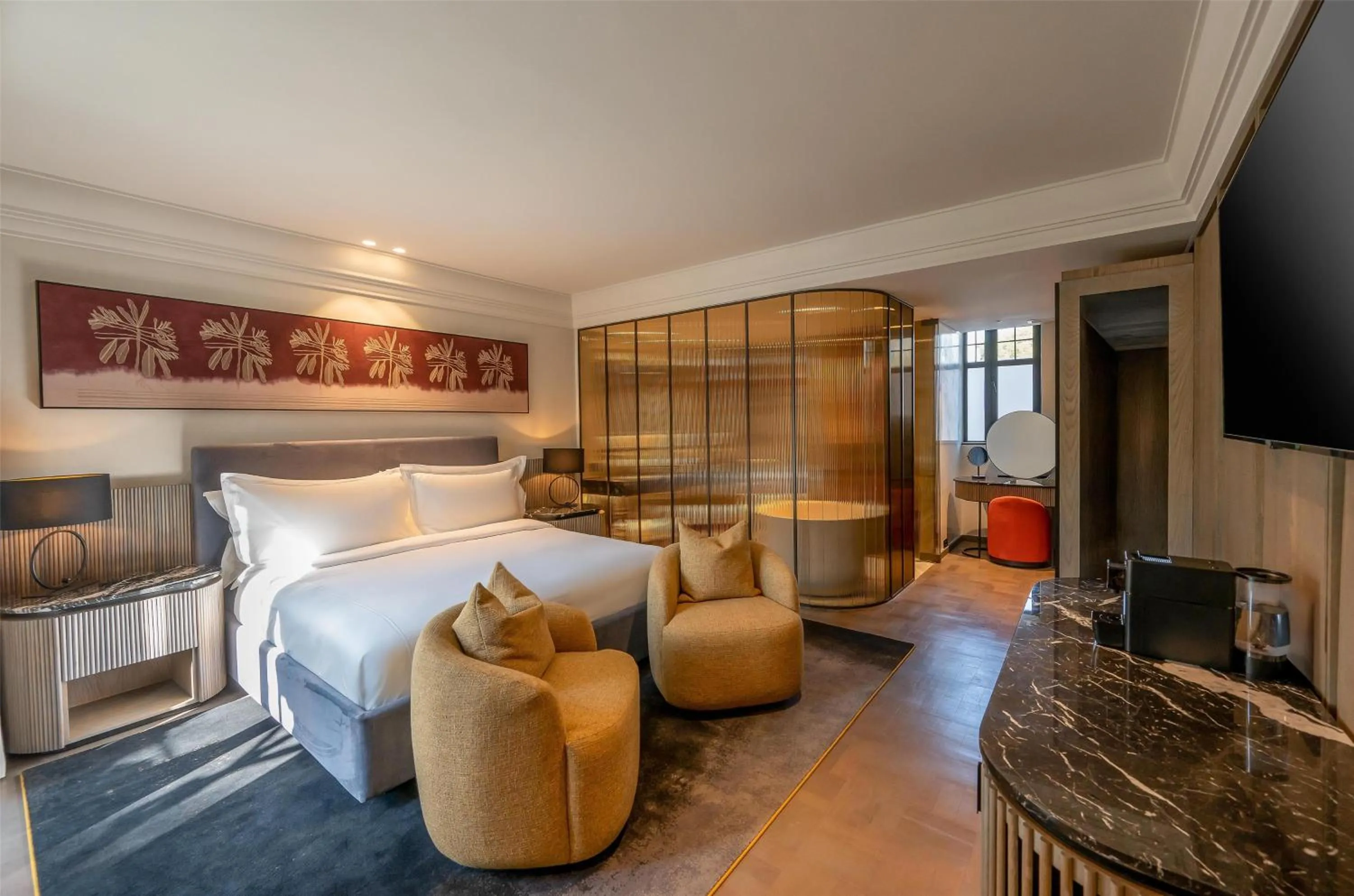 Bedroom, Bed in Park Hyatt Johannesburg