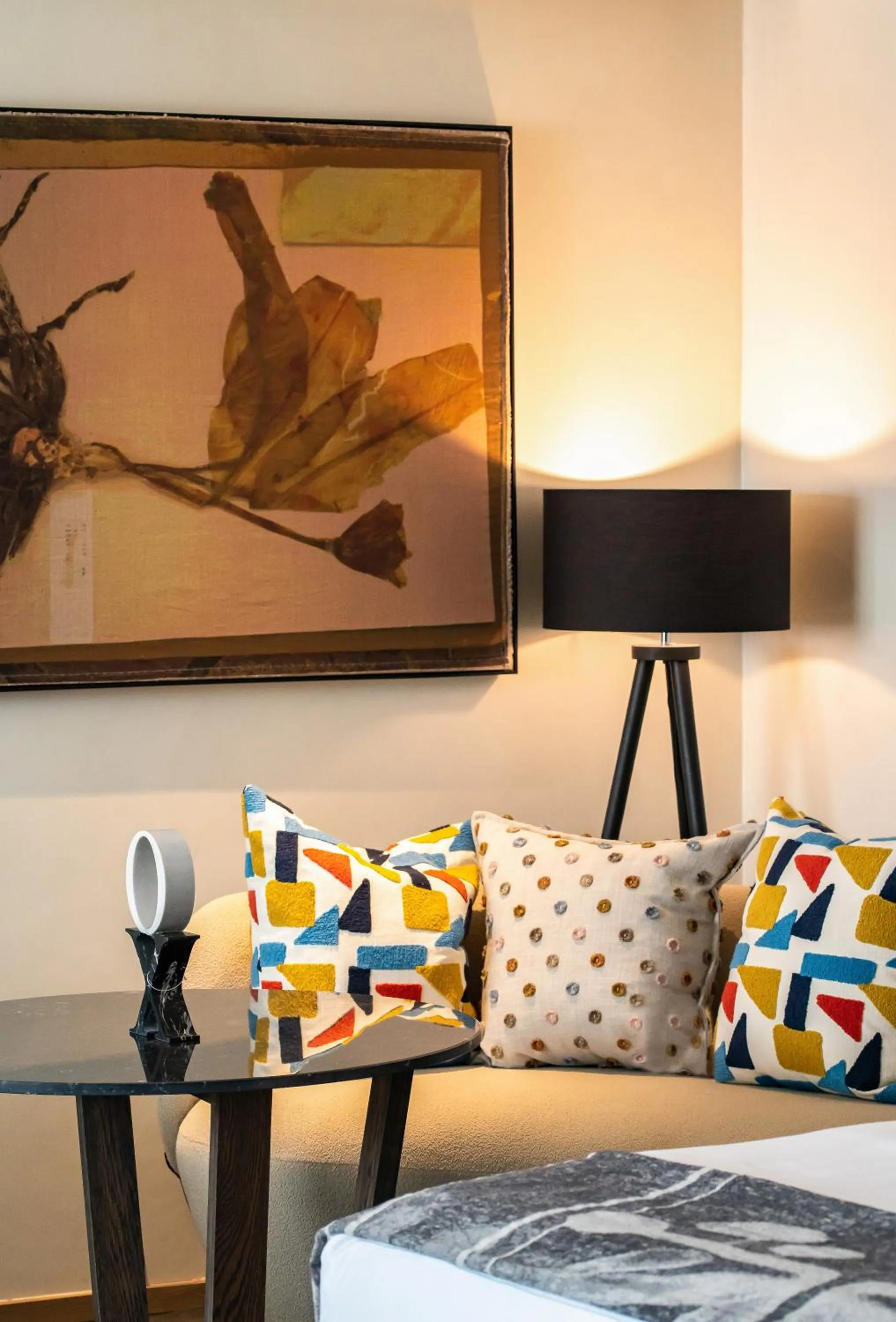 Seating area in The Winston Hotel