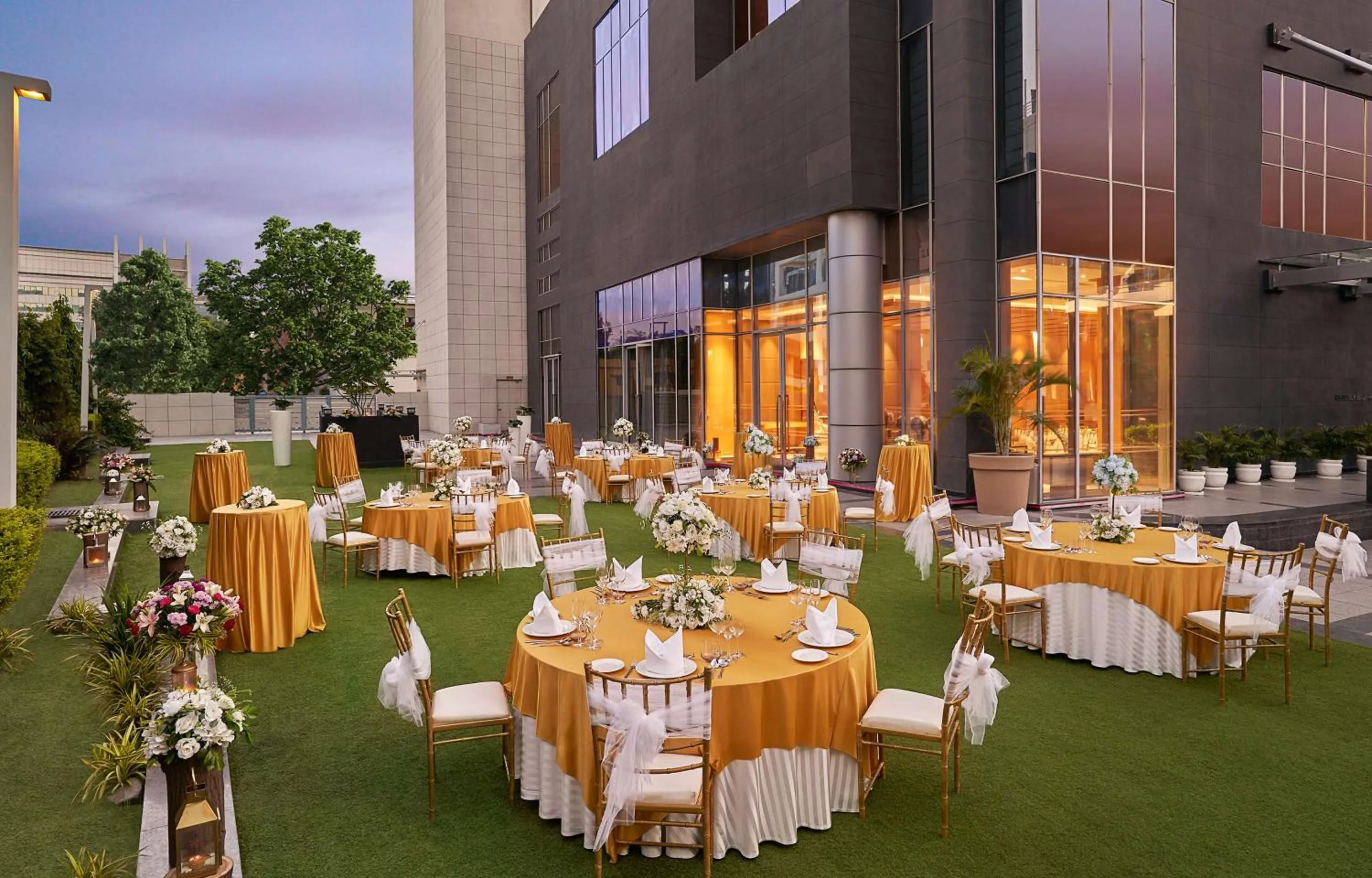 Lobby or reception in Hyatt Regency Lucknow Gomti Nagar