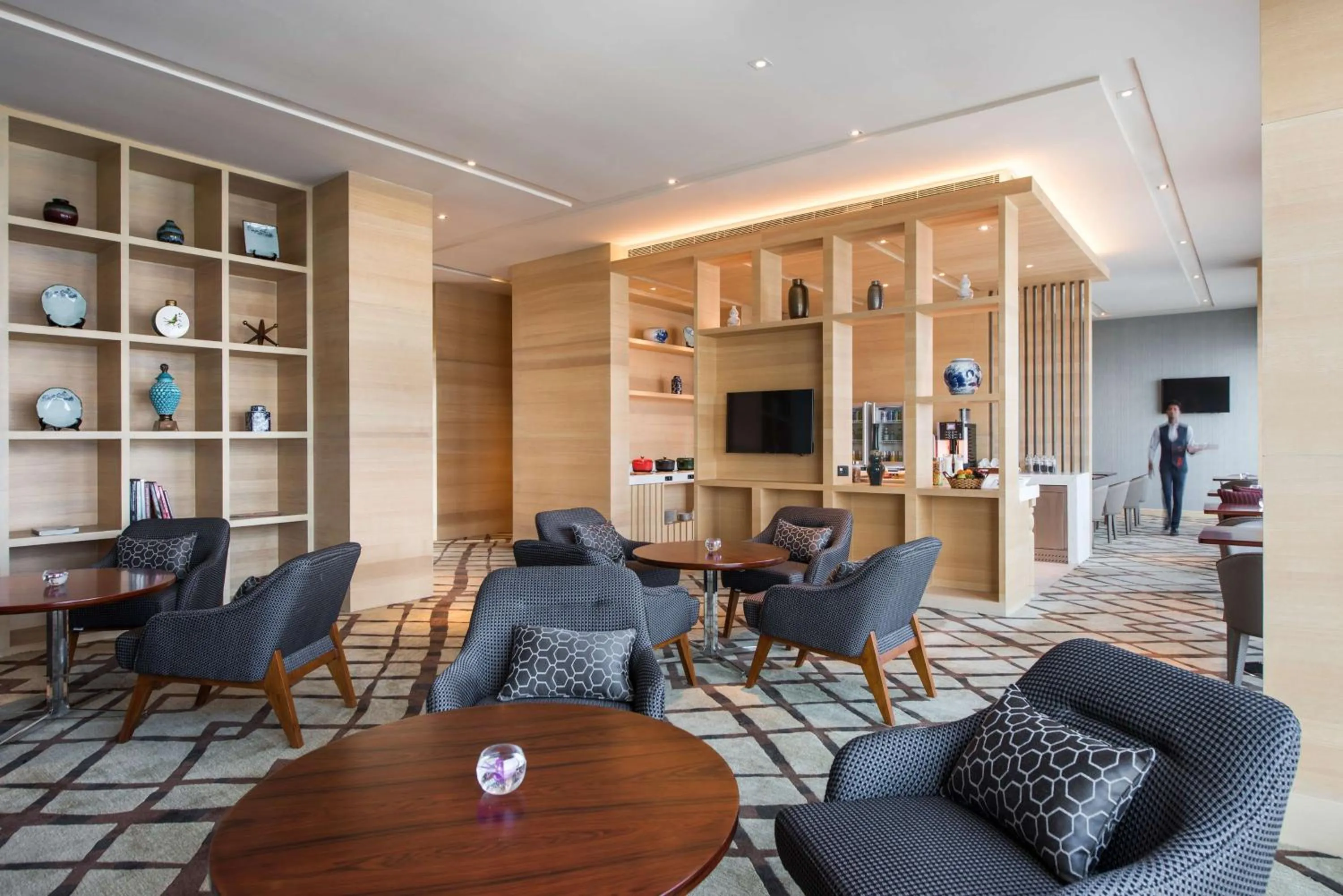 Lounge or bar in Hyatt Regency Lucknow Gomti Nagar