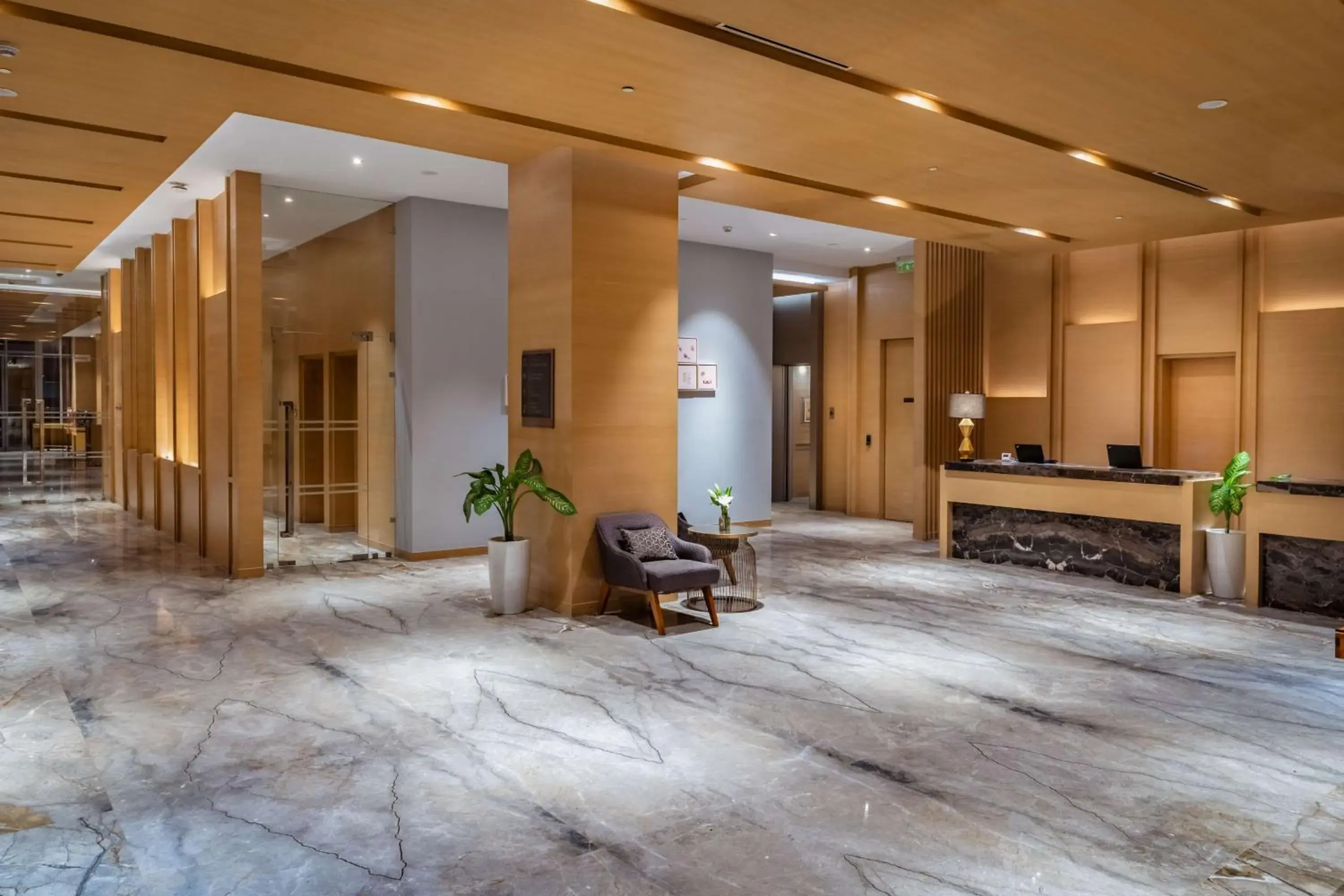 Lobby or reception in Hyatt Regency Lucknow Gomti Nagar Lobby or reception in Hyatt Regency Lucknow Gomti Nagar