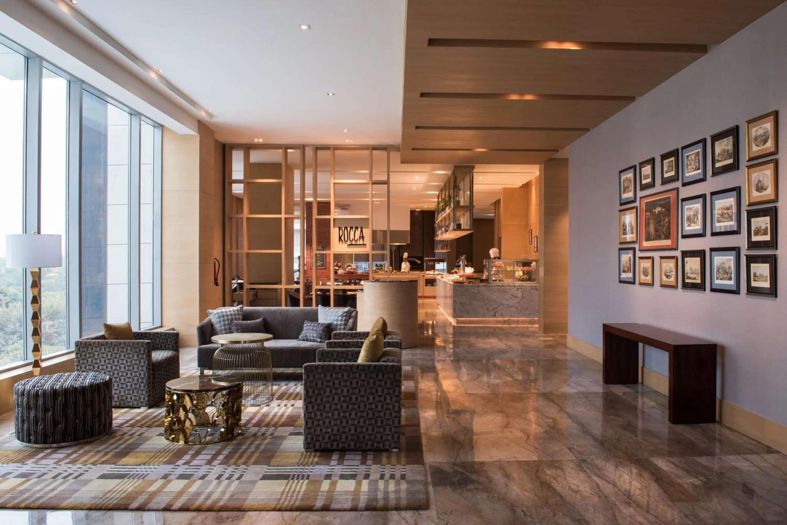 Seating area in Hyatt Regency Lucknow Gomti Nagar