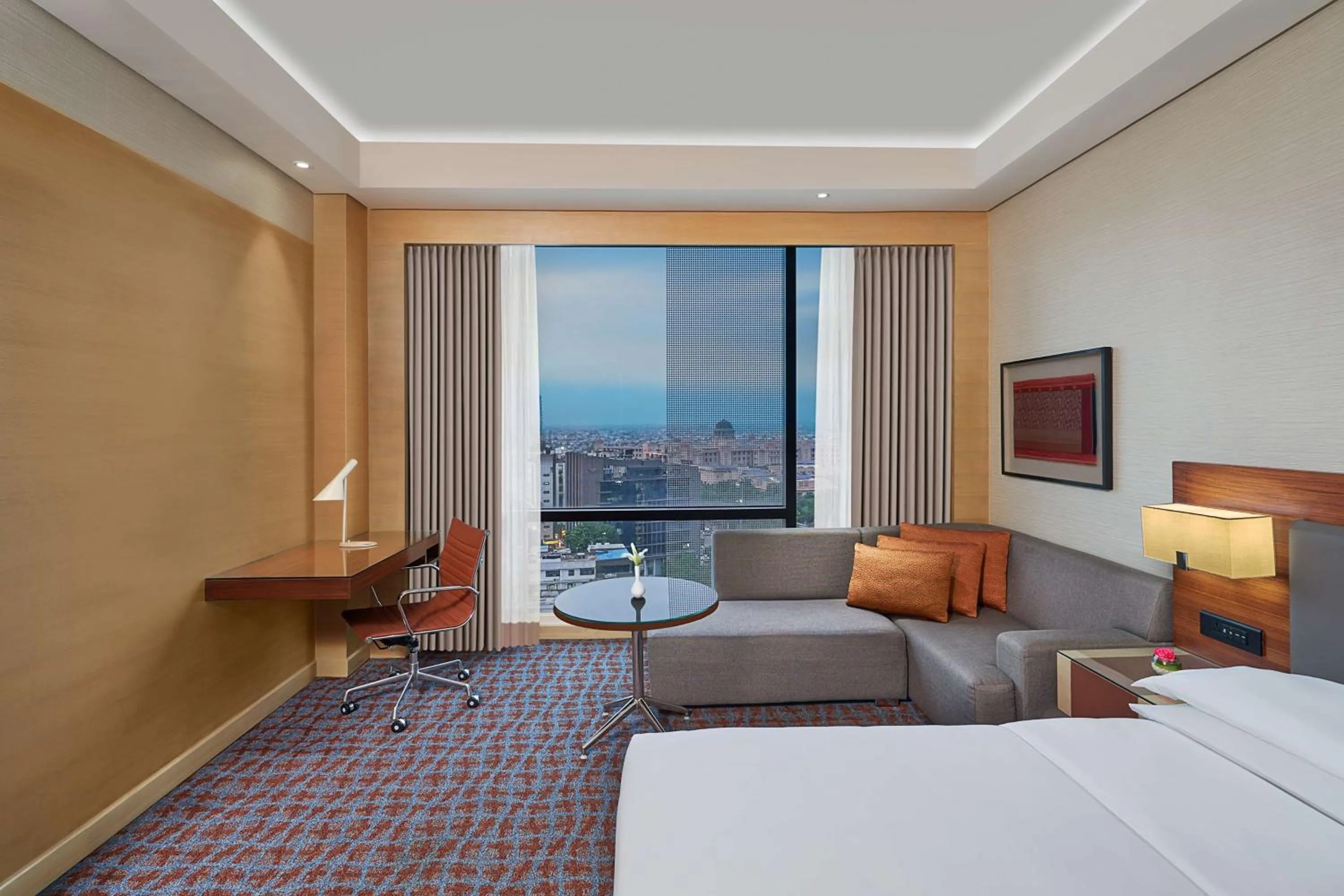 Bedroom, Bed in Hyatt Regency Lucknow Gomti Nagar