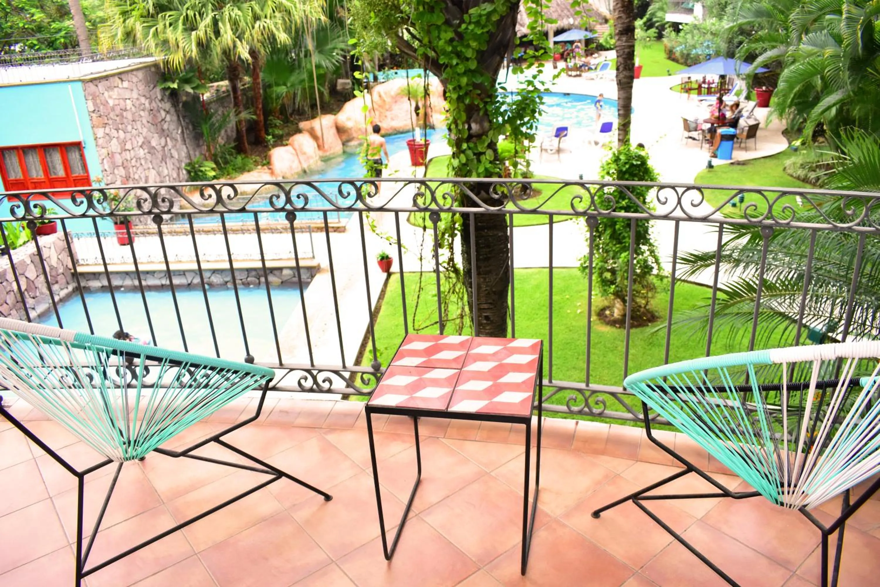 Balcony/Terrace in Hotel Casa Iguana Mismaloya