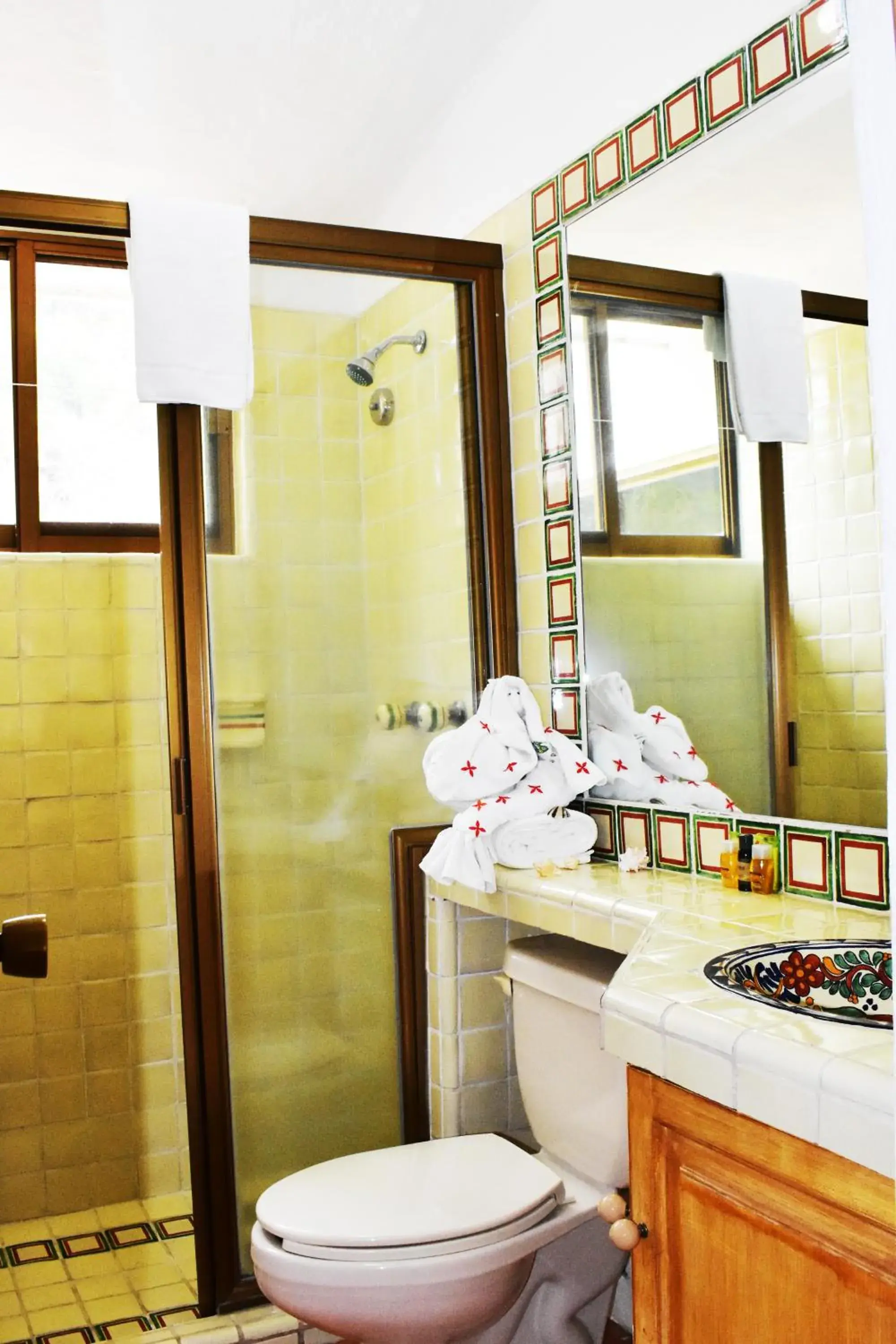 Bathroom in Hotel Casa Iguana Mismaloya Bathroom in Hotel Casa Iguana Mismaloya