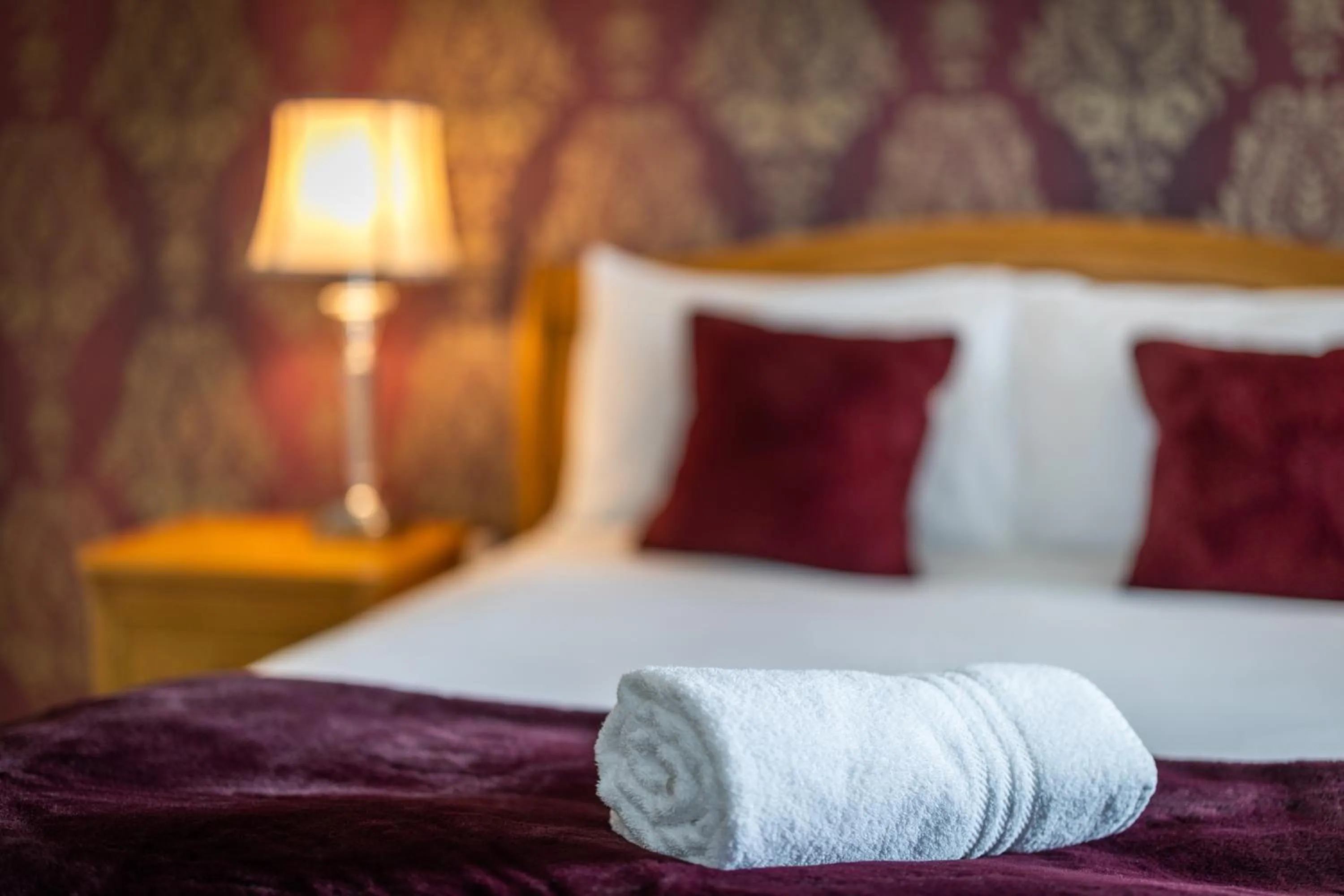 Bed in Stallingborough Grange Hotel