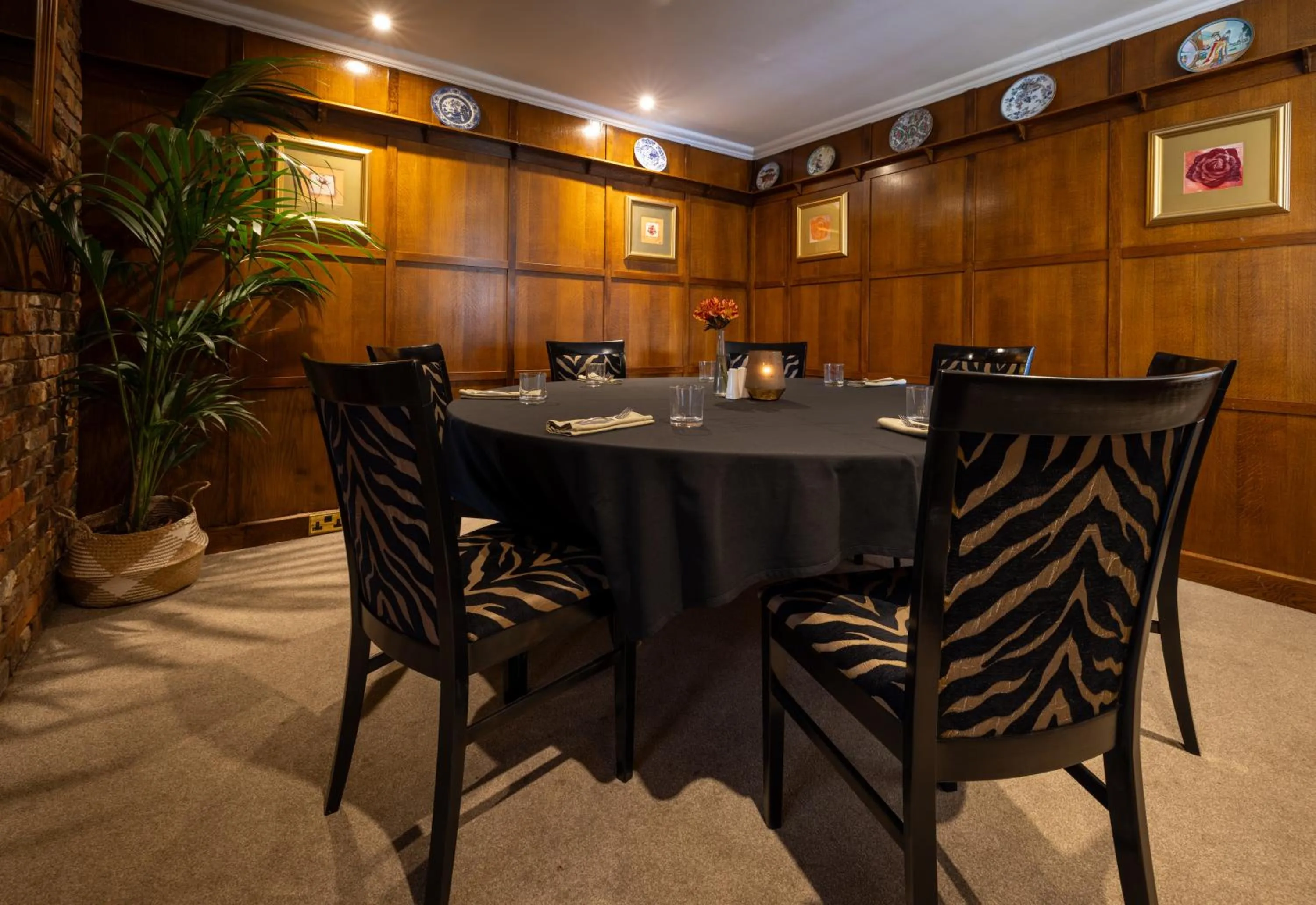 Dining area in Stallingborough Grange Hotel