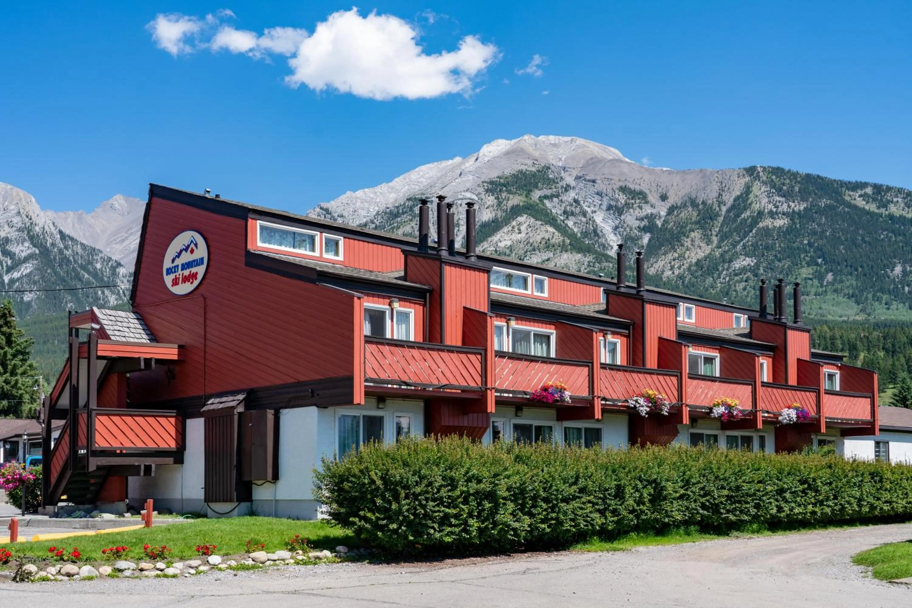 Property building in Rocky Mountain Ski Lodge