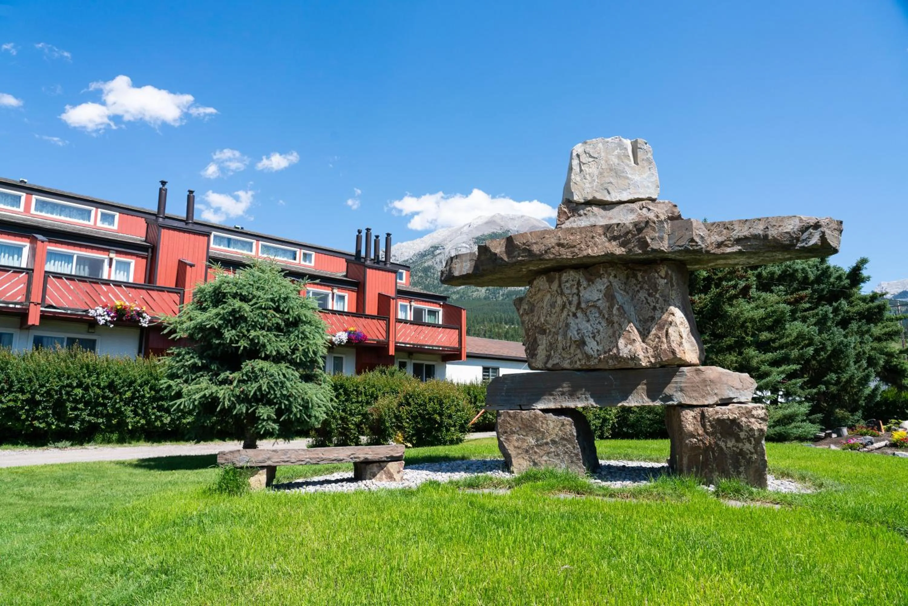 Property building in Rocky Mountain Ski Lodge