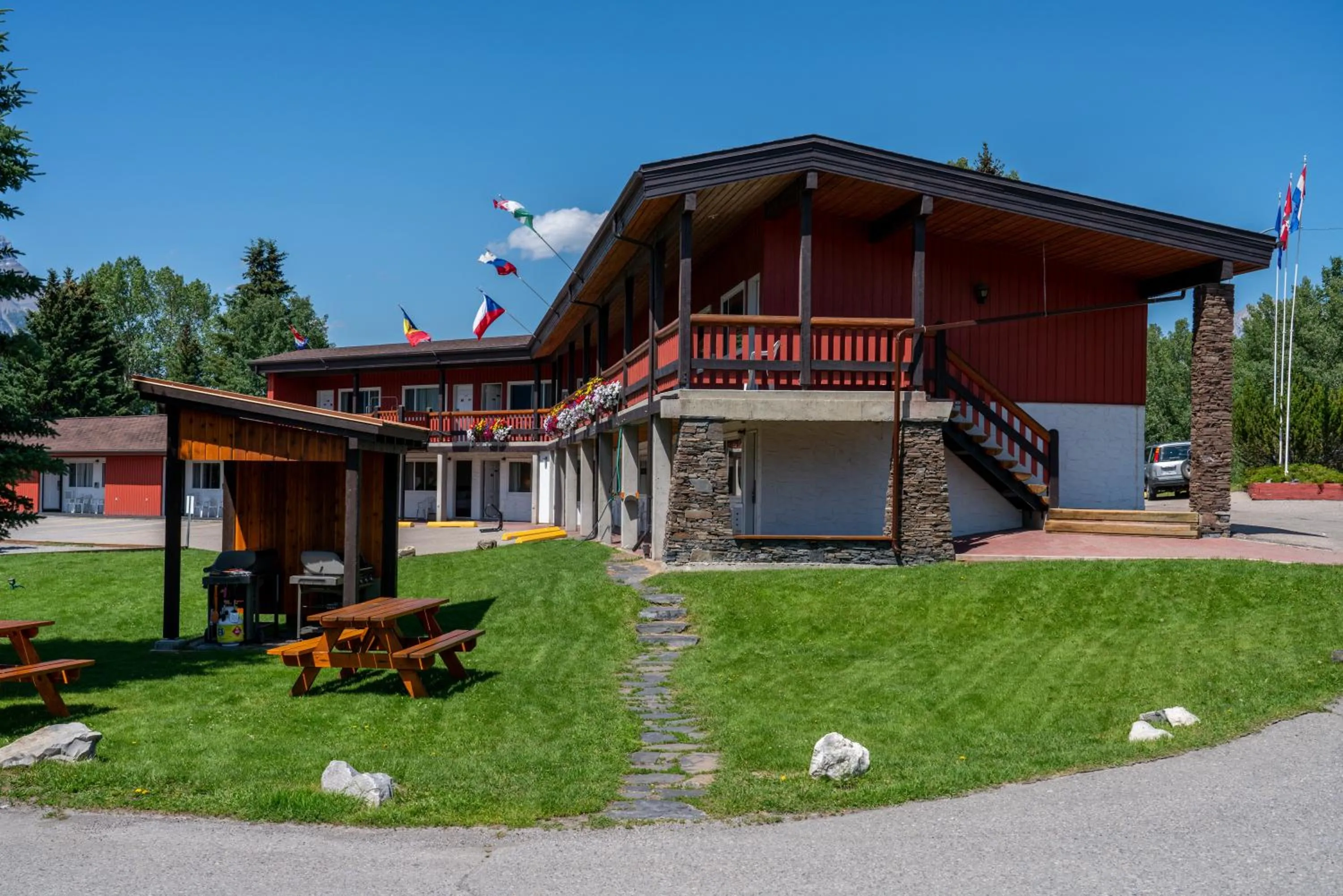Property building in Rocky Mountain Ski Lodge