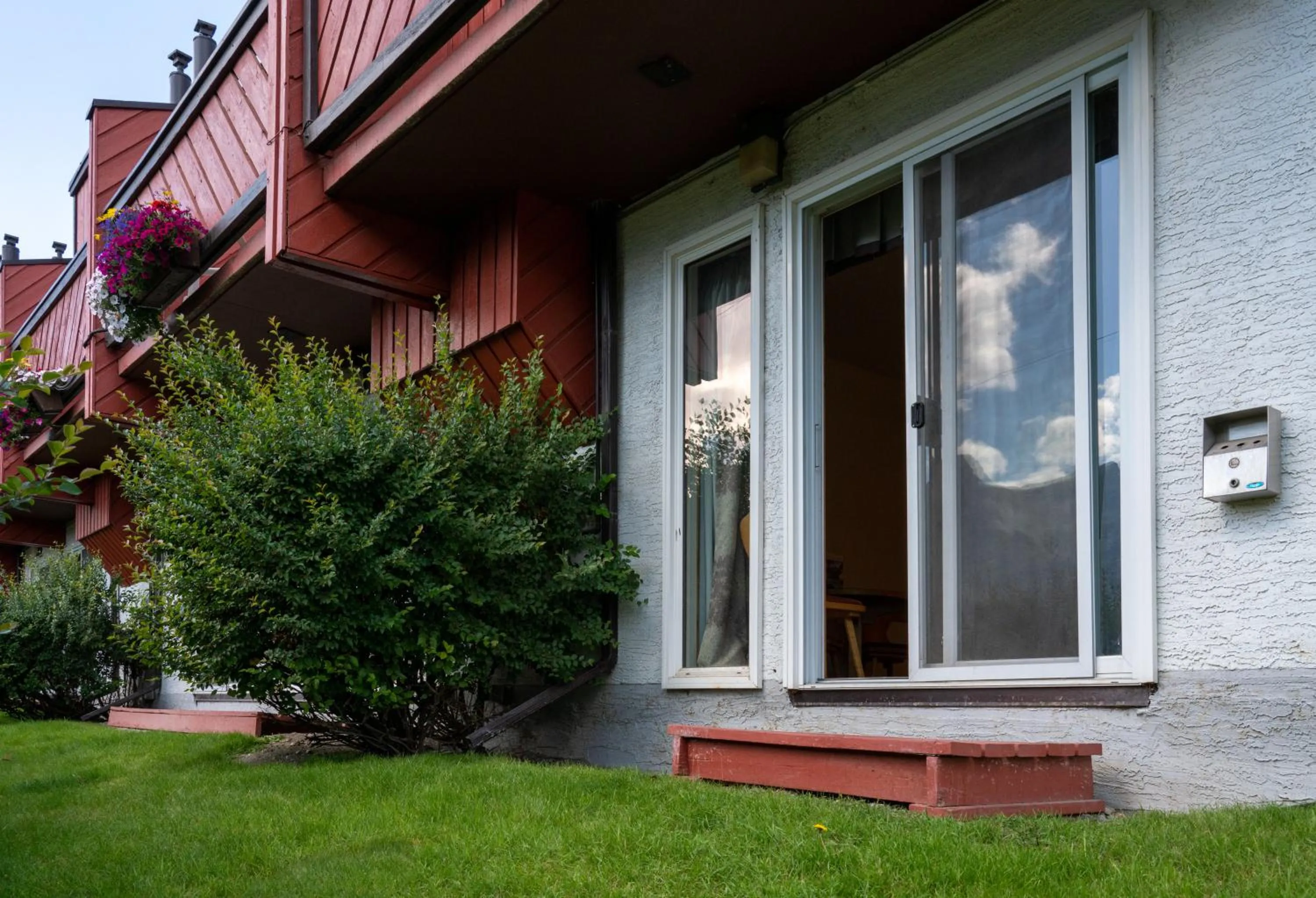 Garden in Rocky Mountain Ski Lodge