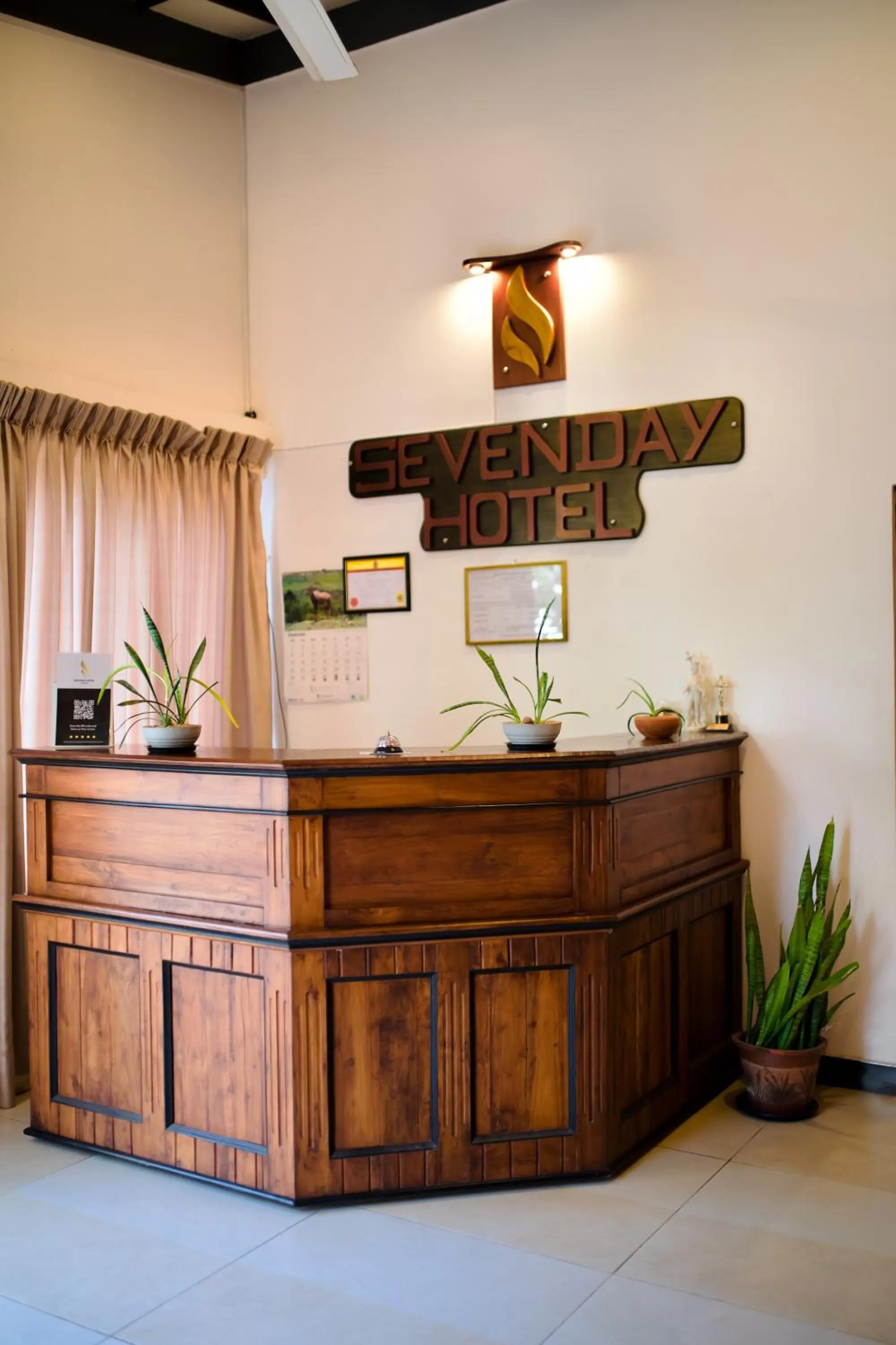 Lobby or reception in Sevenday Hotel