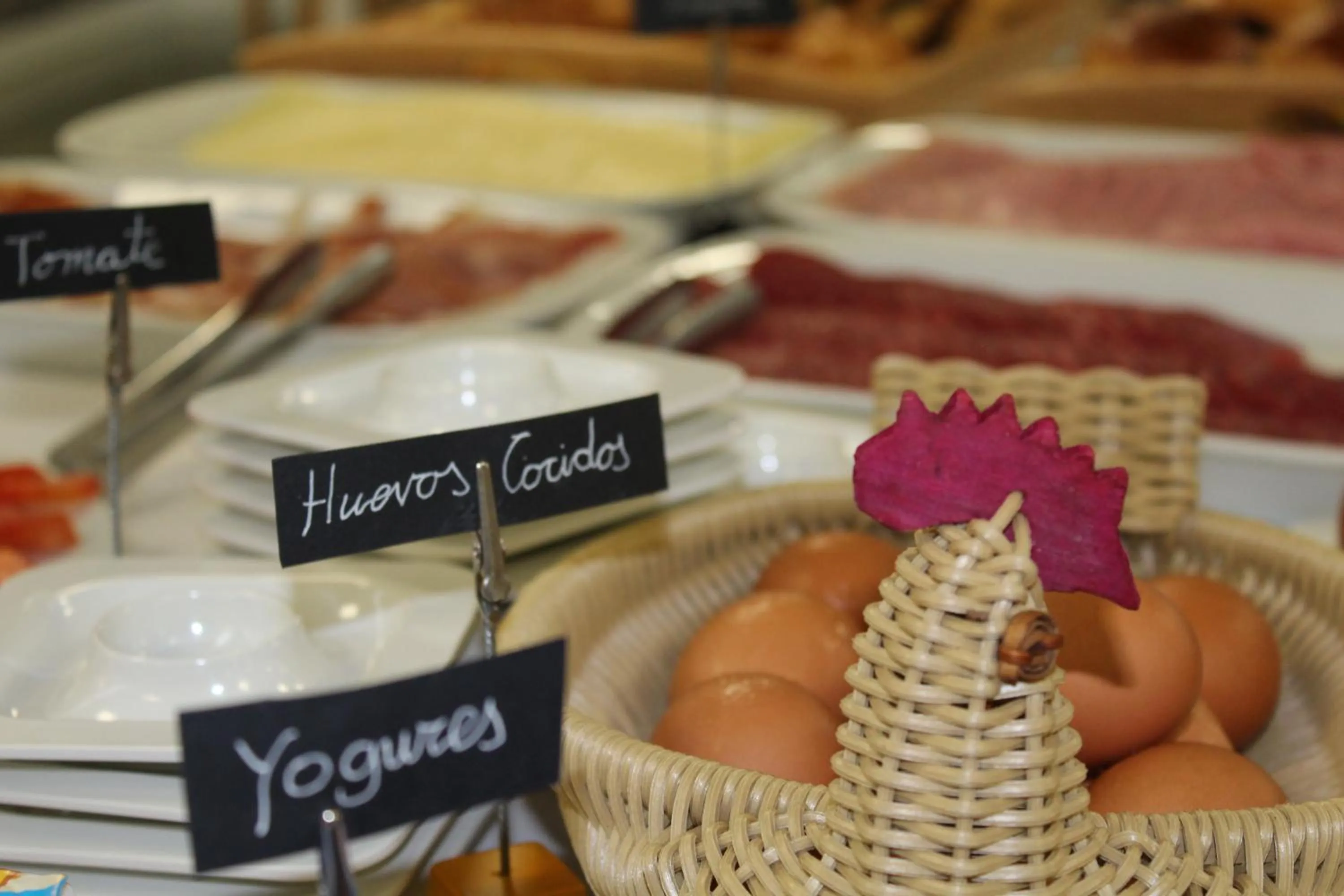 Buffet breakfast in Hotel Mar Azul