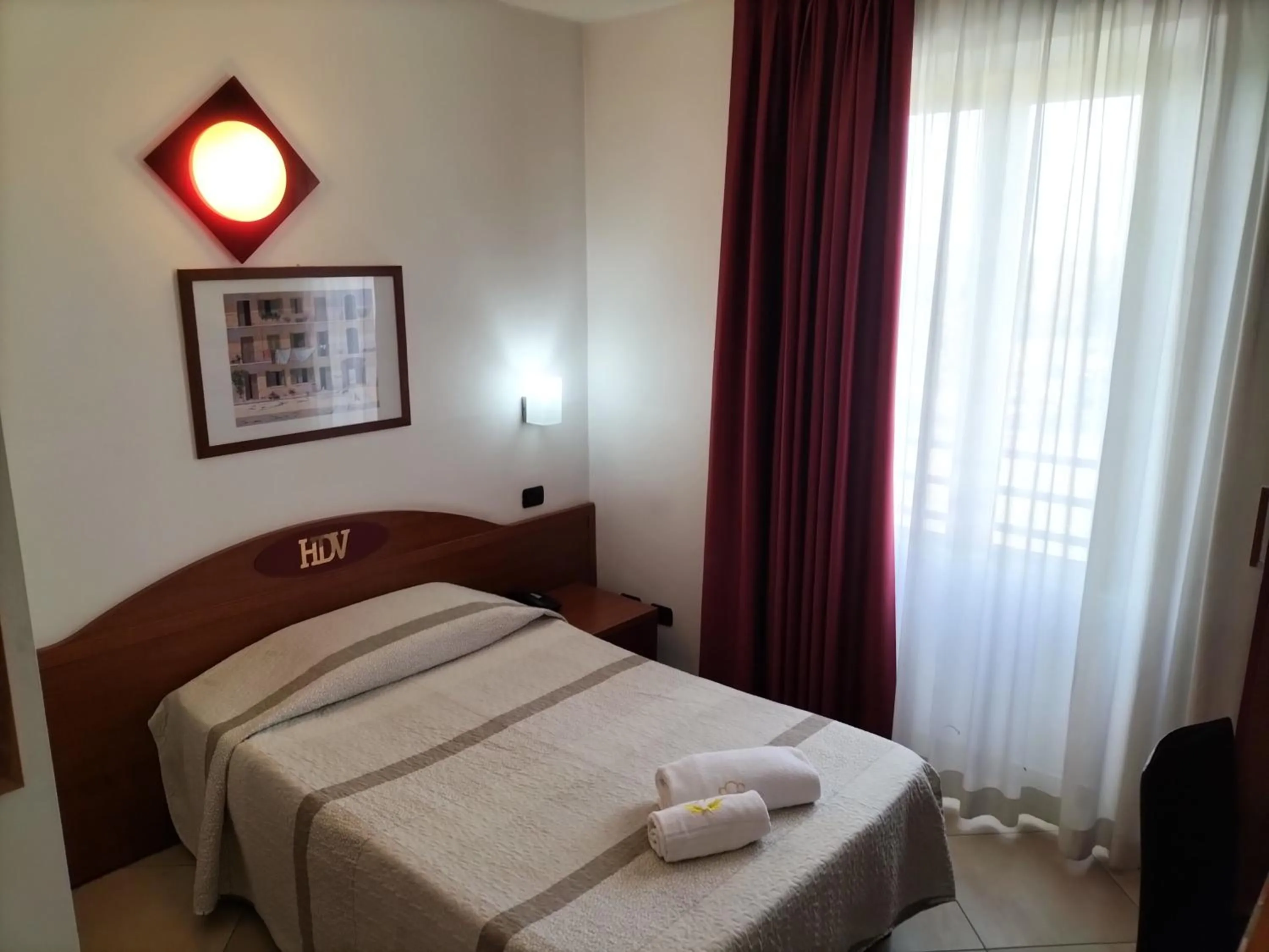 Bedroom, Bed in Hotel Della Volta