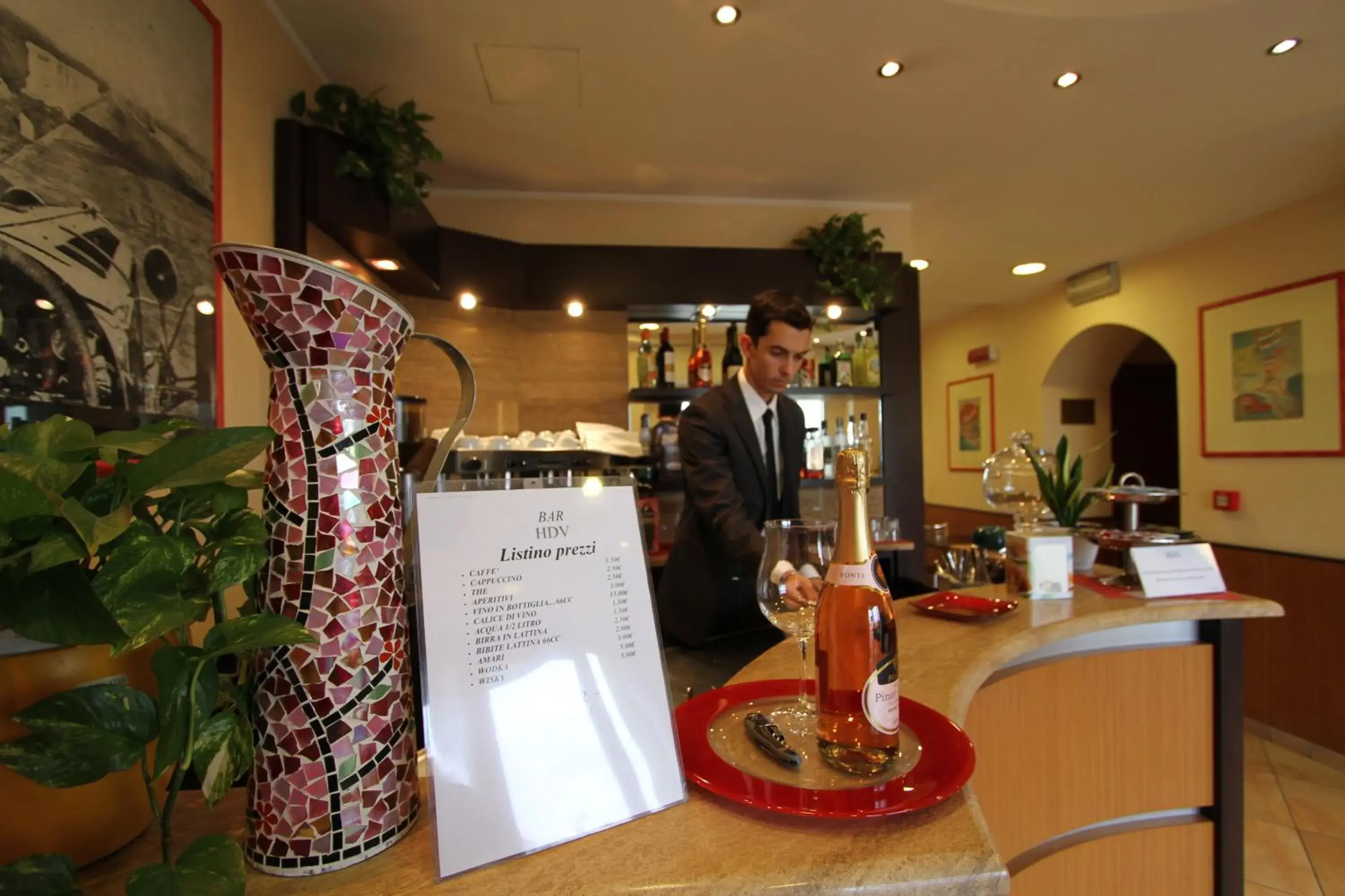 Lounge or bar in Hotel Della Volta Lounge or bar in Hotel Della Volta