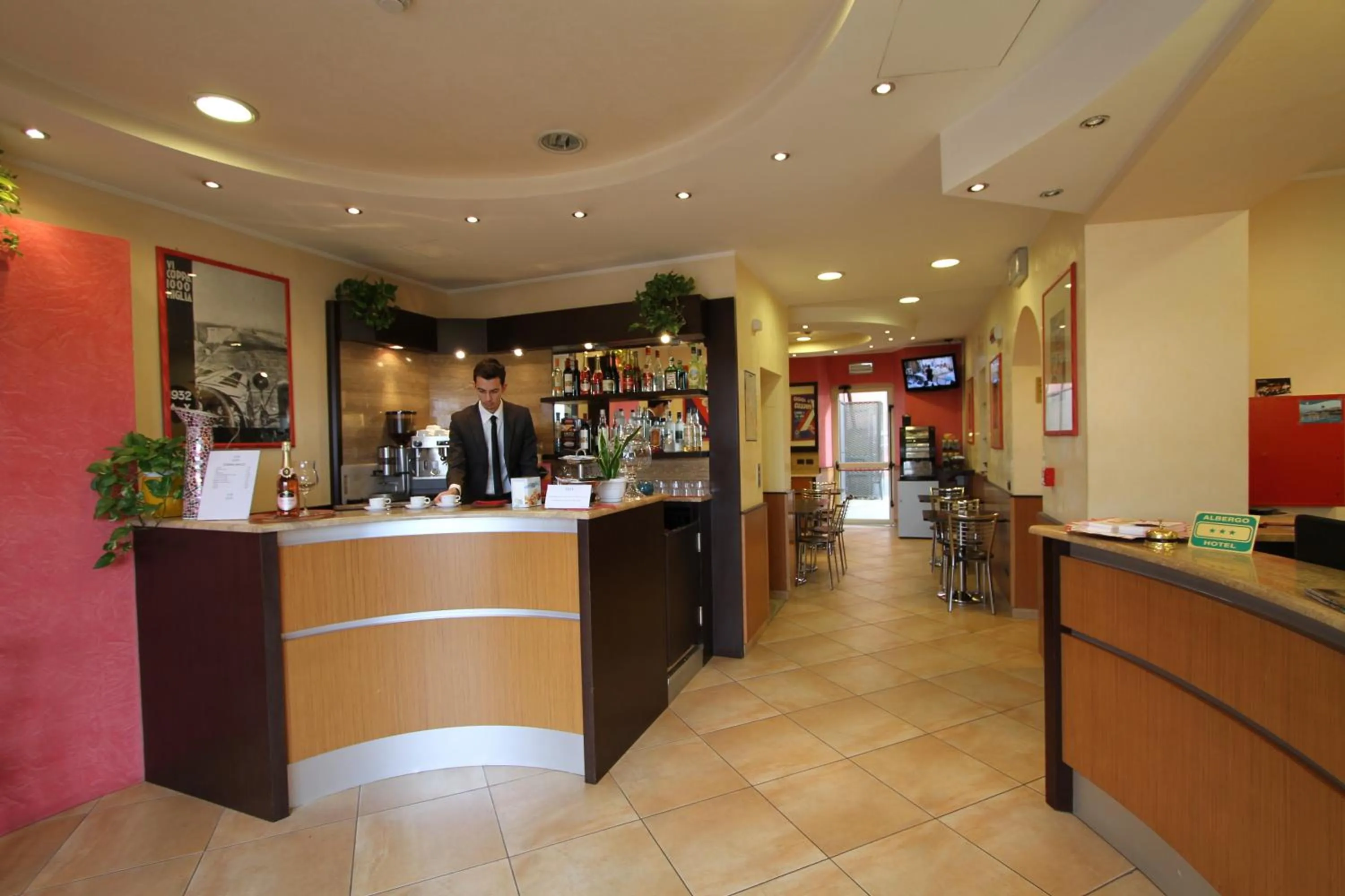 Lobby or reception in Hotel Della Volta