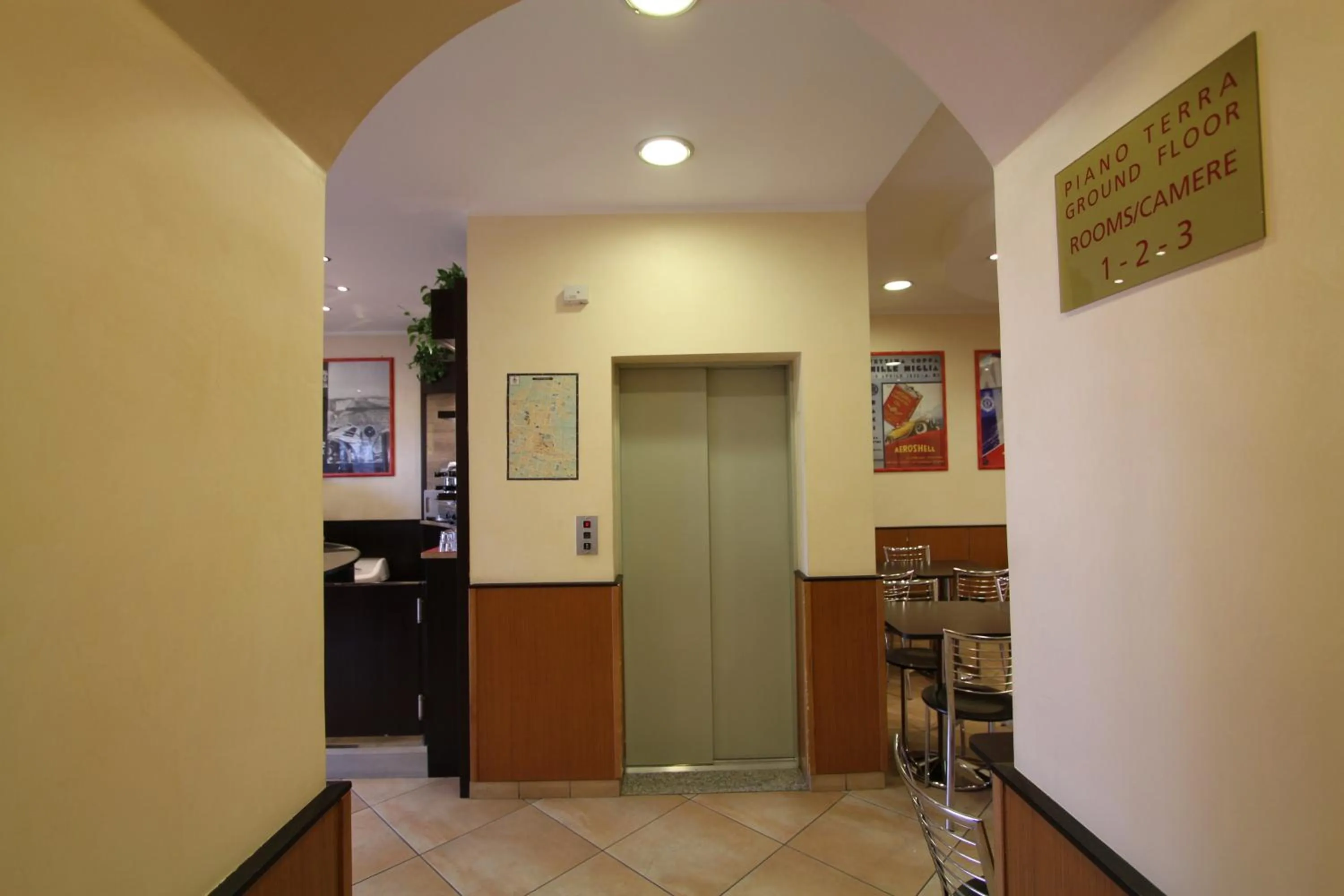 Restaurant/places to eat in Hotel Della Volta