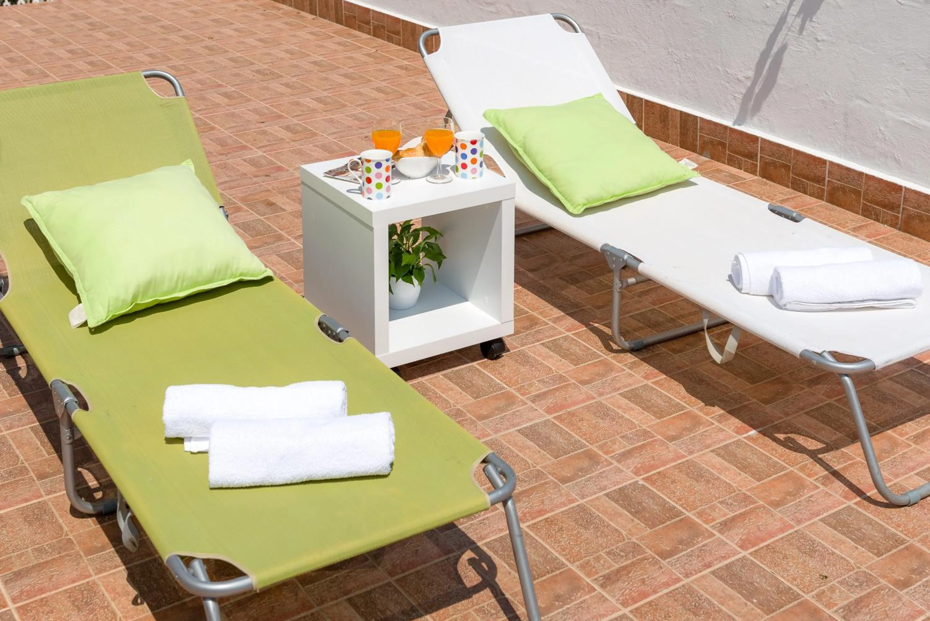 Balcony/Terrace in B&B Aurora