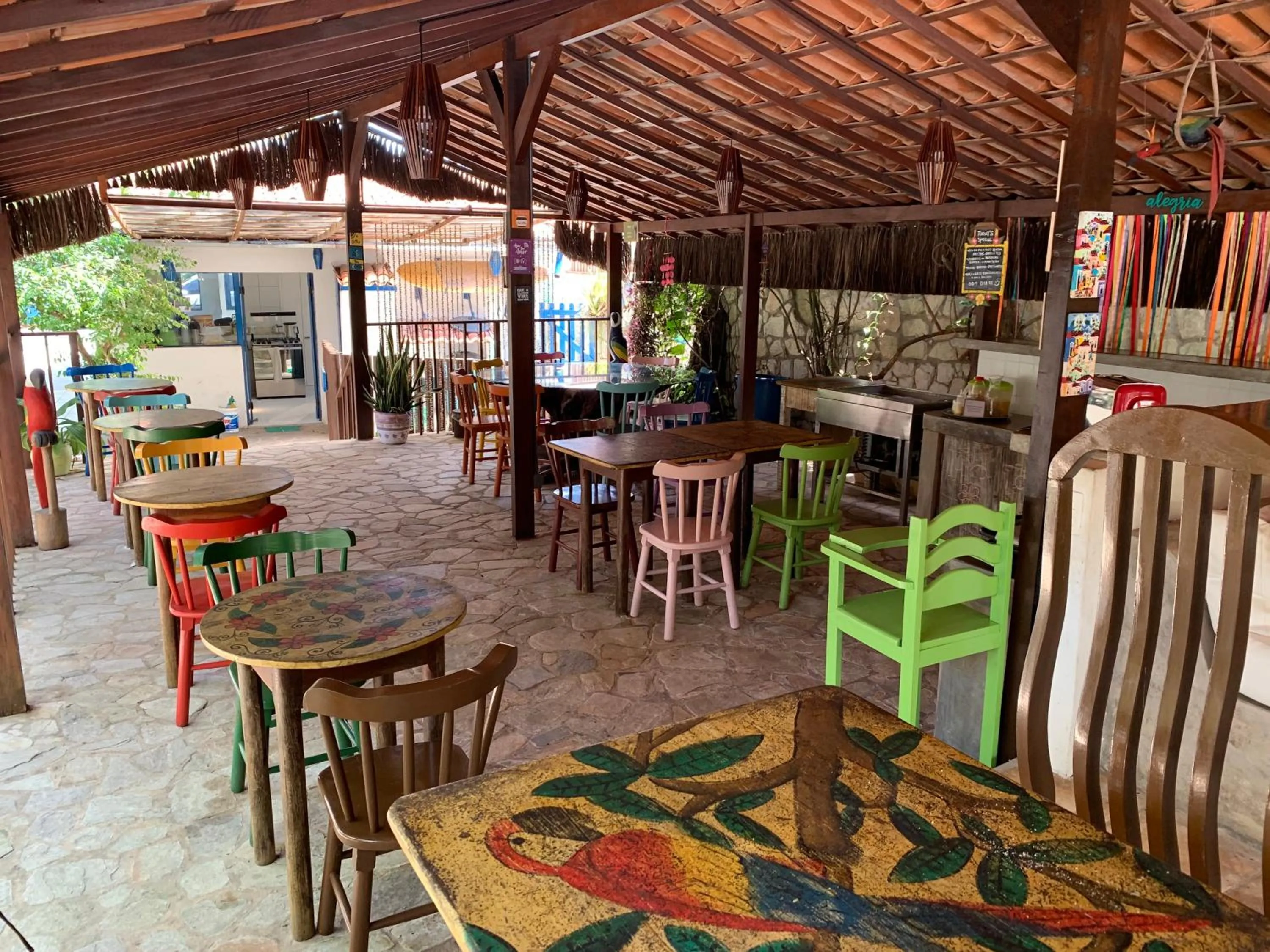 Restaurant/places to eat in Pousada Barbara