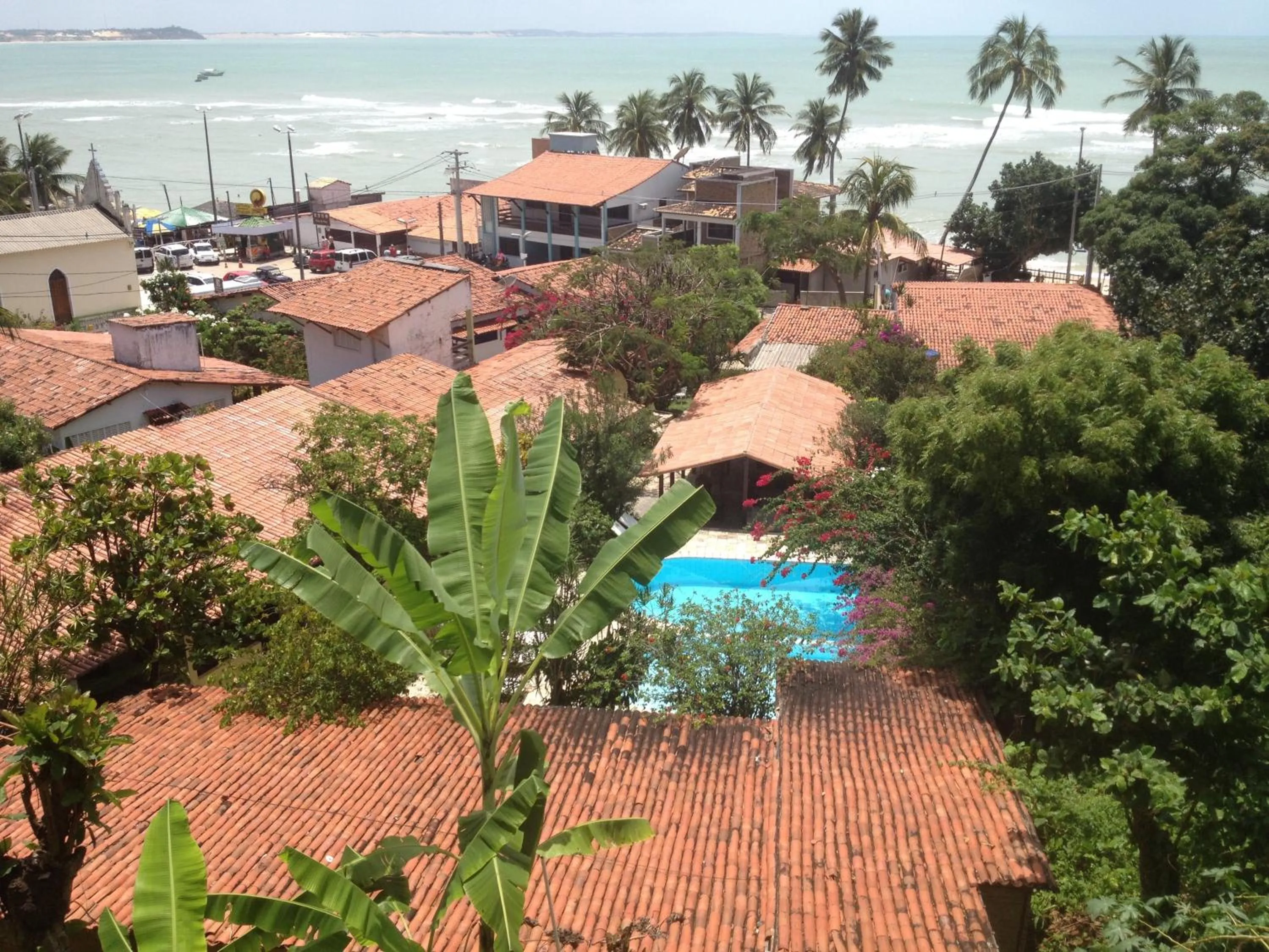 Bird's eye view in Pousada Barbara