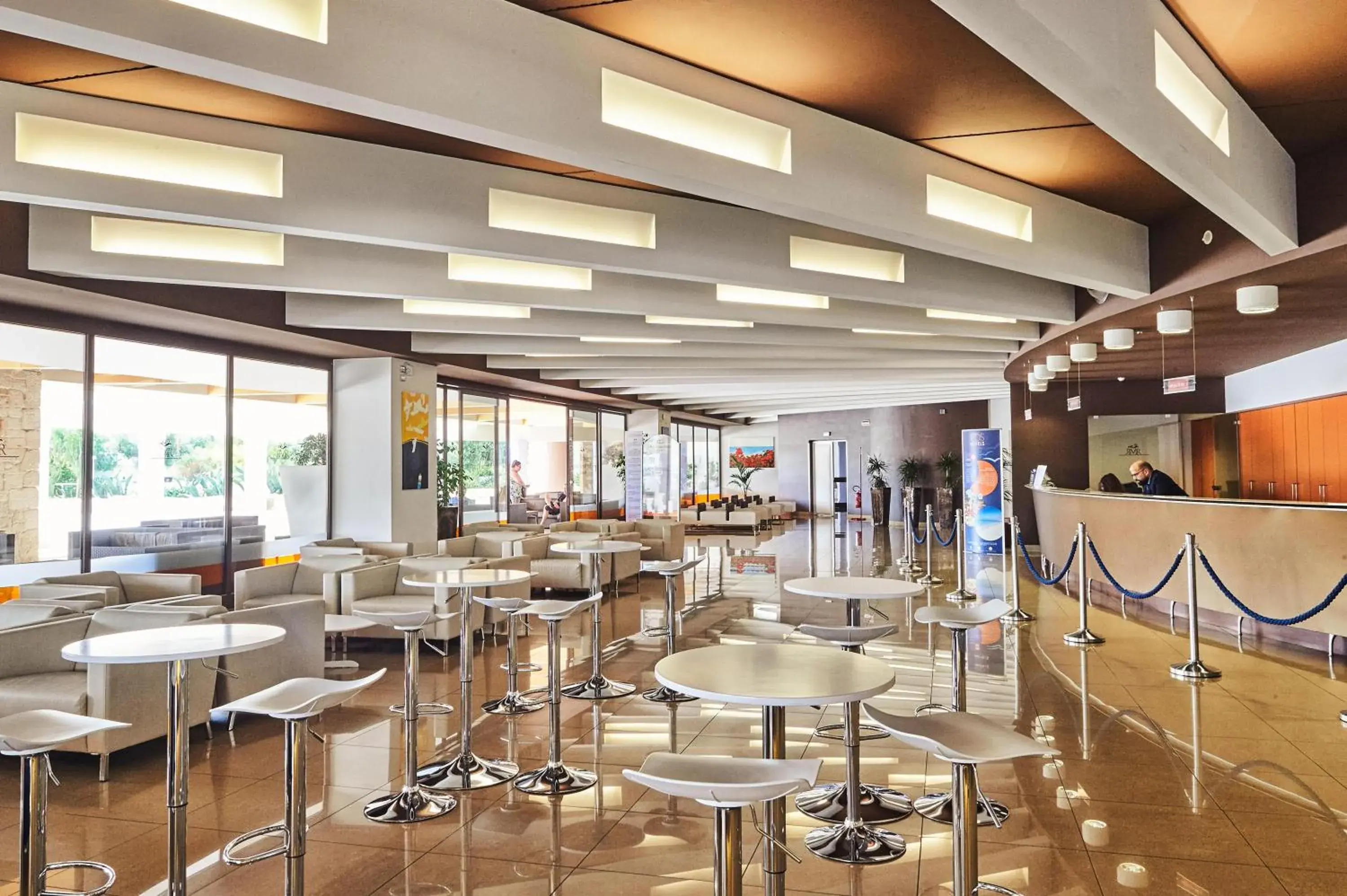 Lobby or reception in Riva Marina Resort - CDSHotels Lobby or reception in Riva Marina Resort - CDSHotels