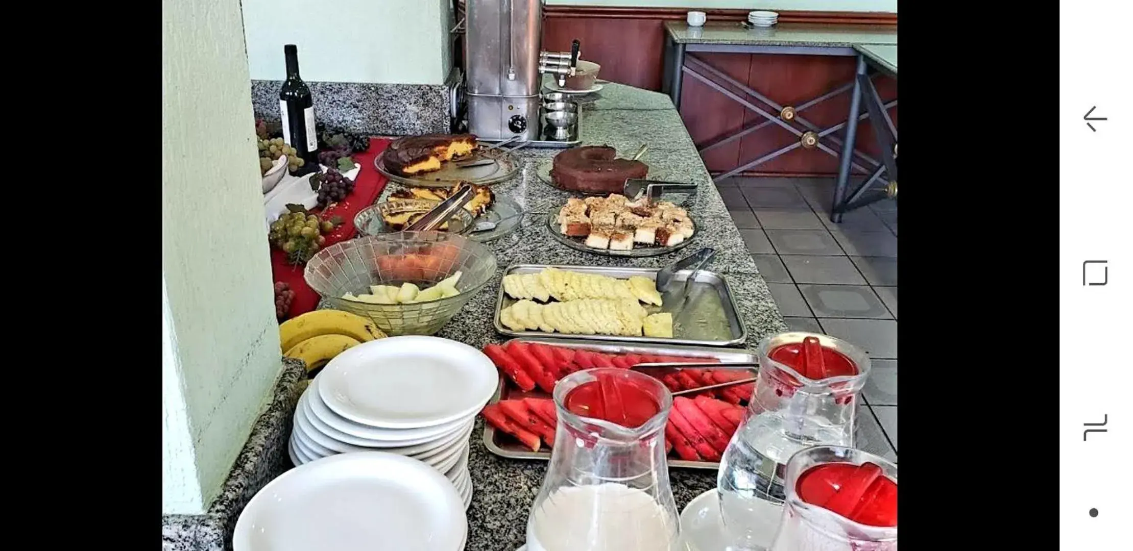 Breakfast in Lider Palace Hotel Breakfast in Lider Palace Hotel