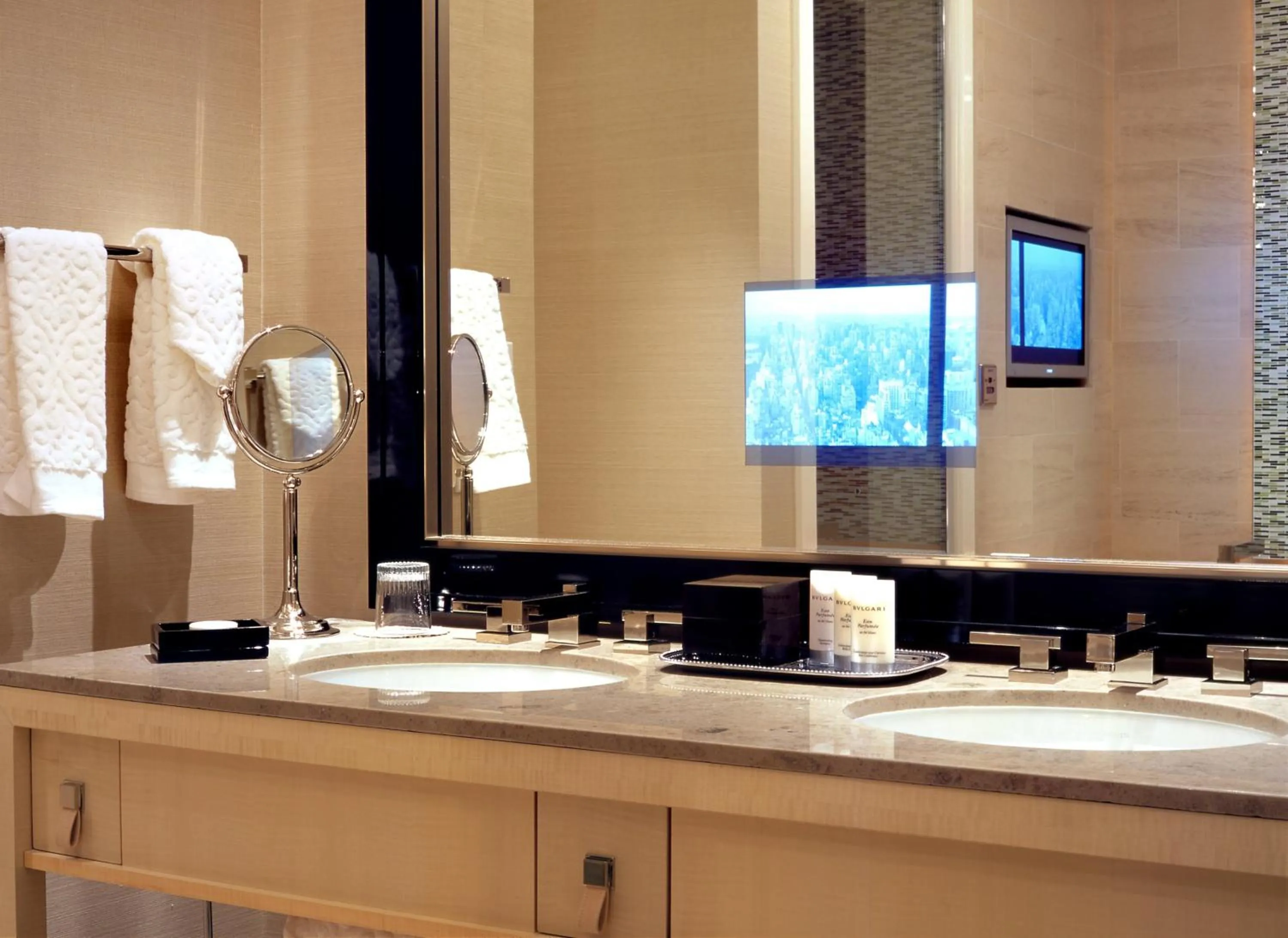 Bathroom in SKYLOFTS at MGM Grand