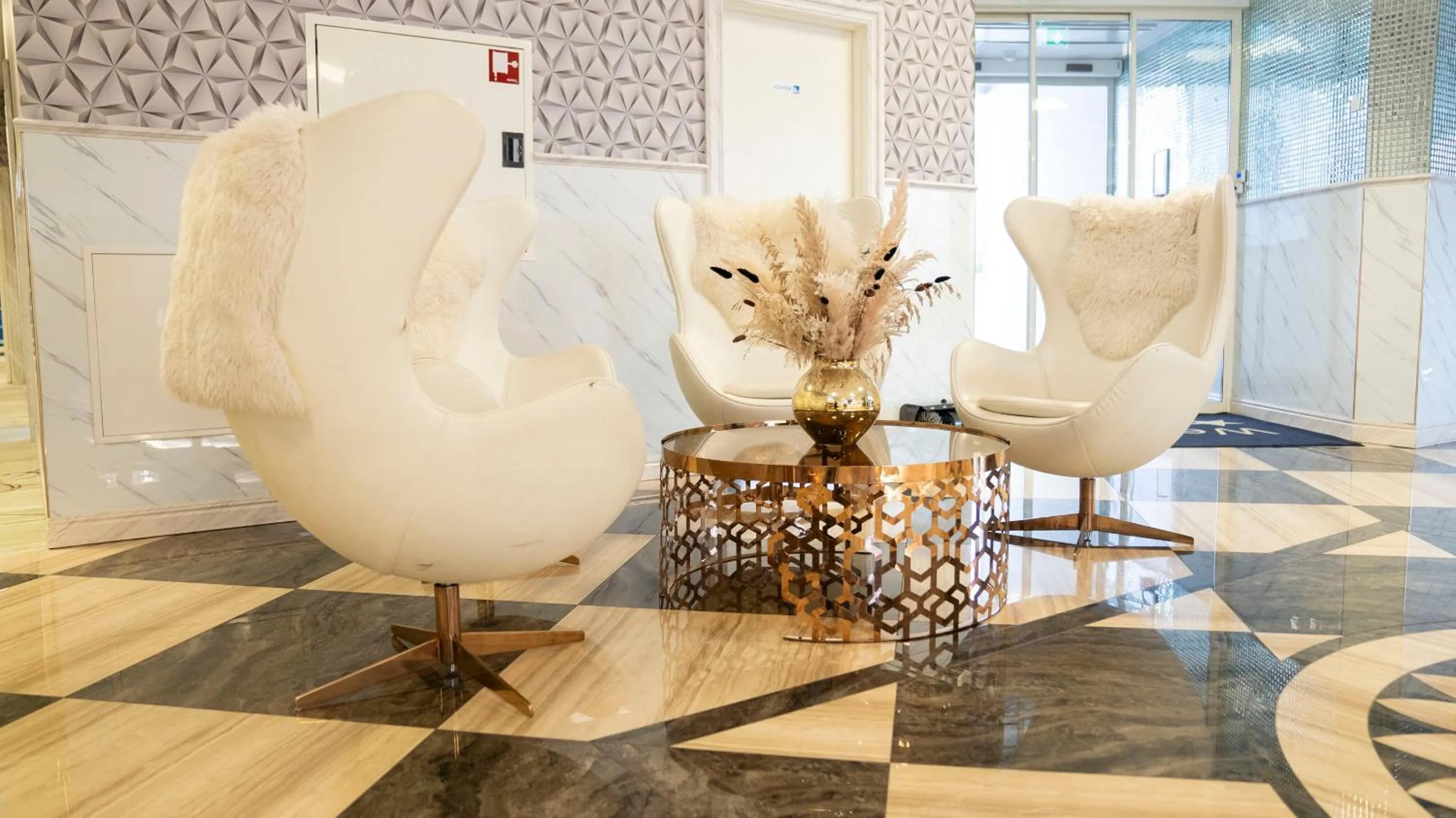 Communal lounge/ TV room in A Hotels Glostrup