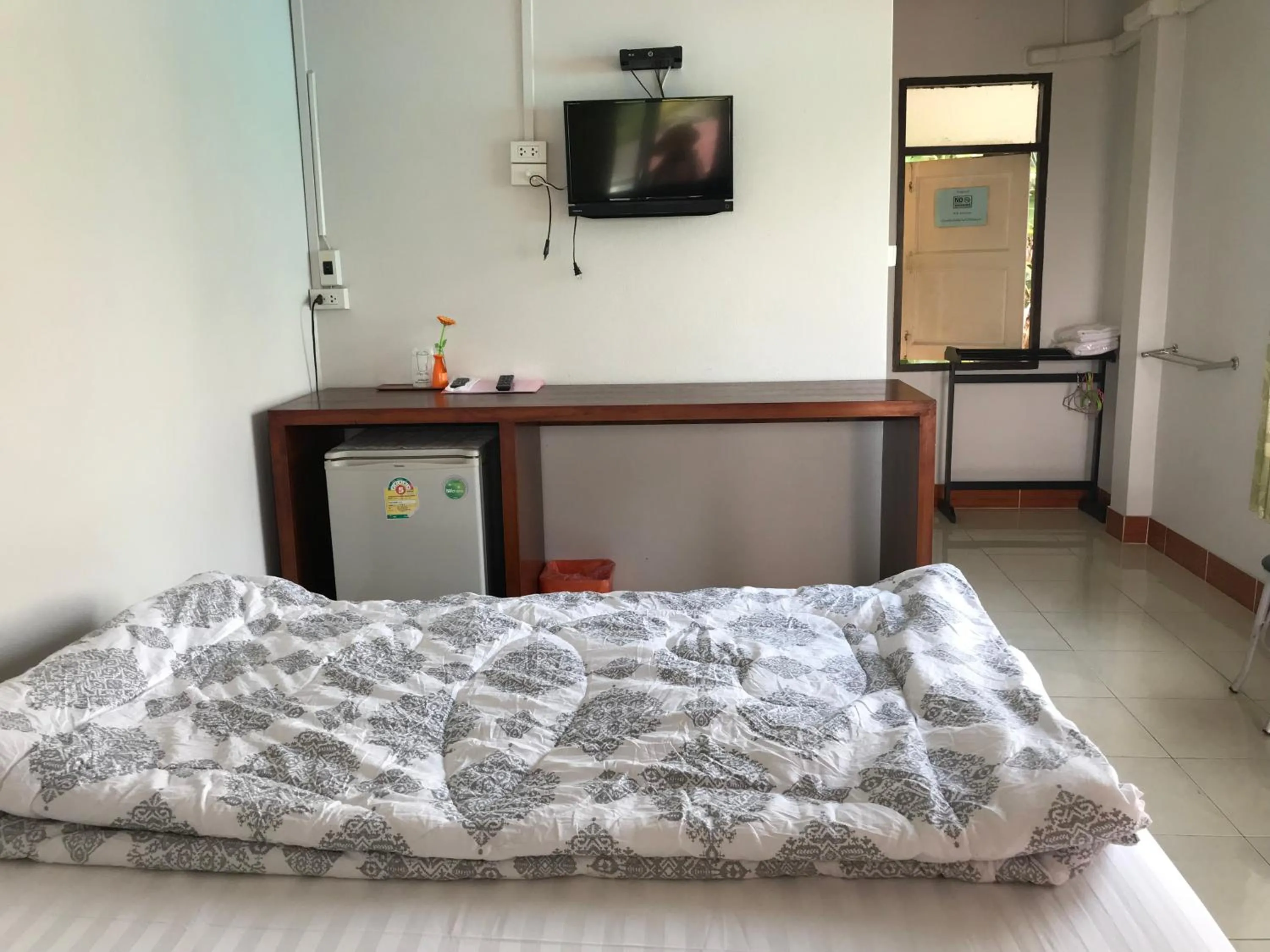 Bed in Rubtawan Sichang Resort