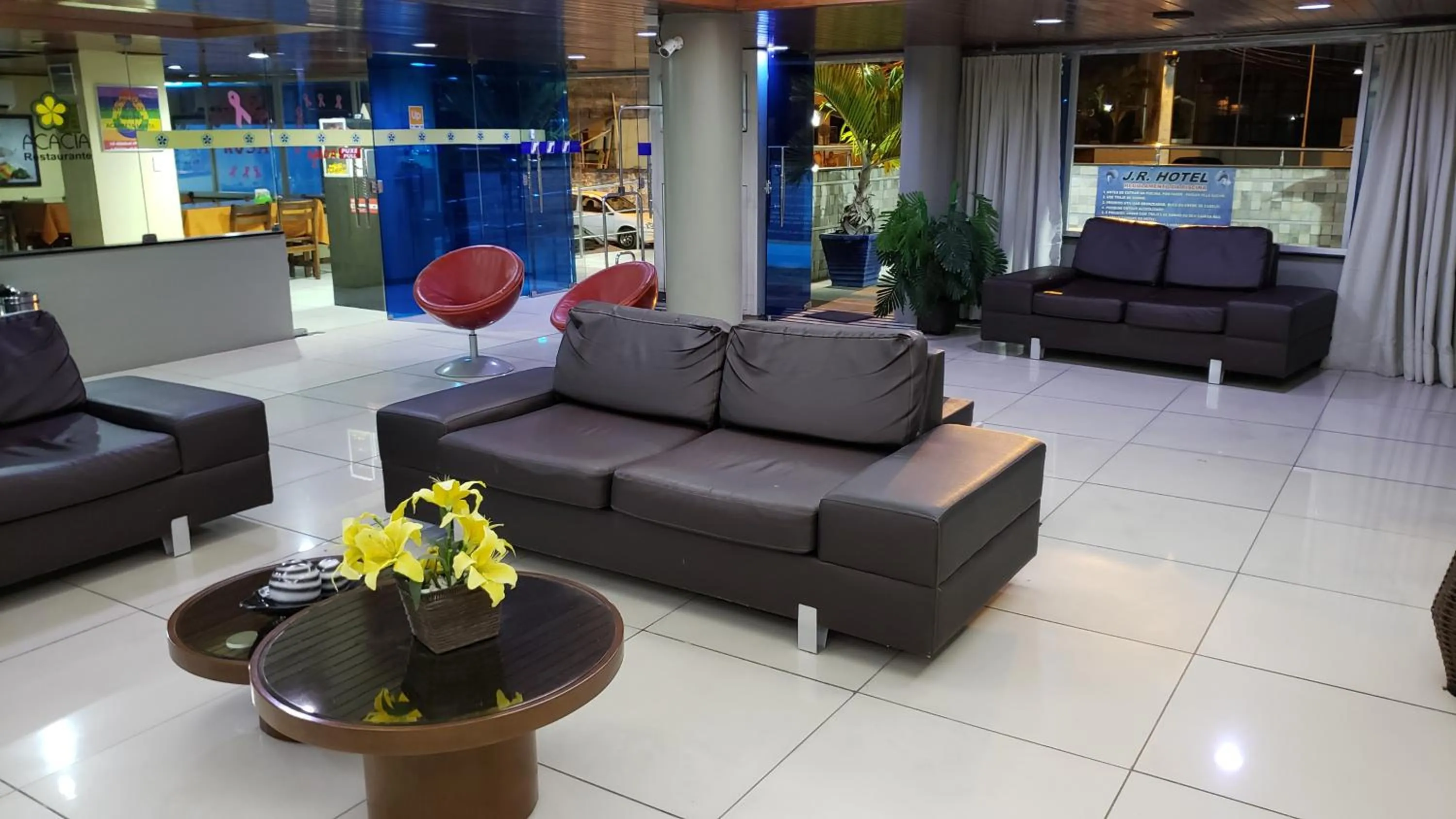 Lobby or reception in JR Hotel