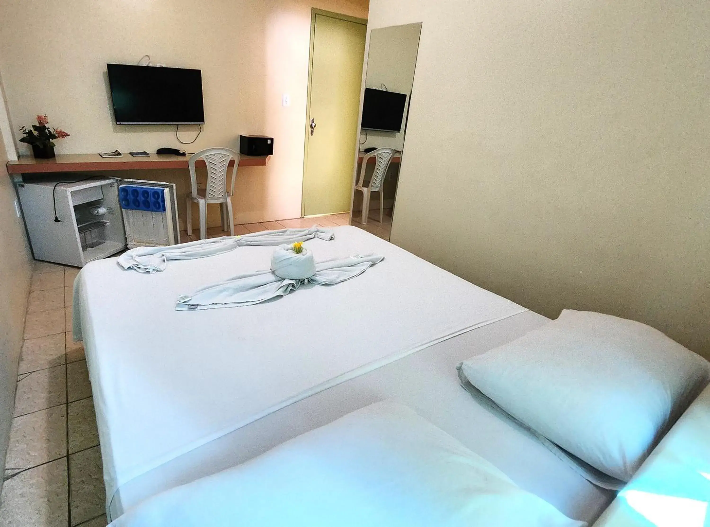 Bed in Guarany Hotel Express Bed in Guarany Hotel Express