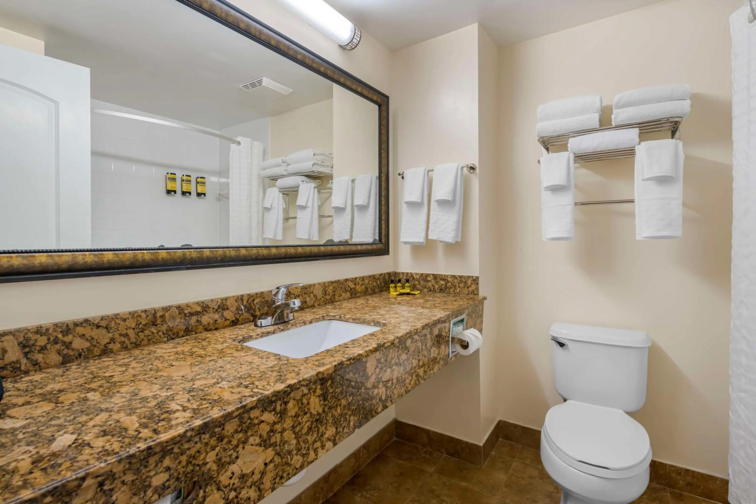 Bathroom in Best Western Plus Universal Inn - Free Shuttle to Universal Studios!