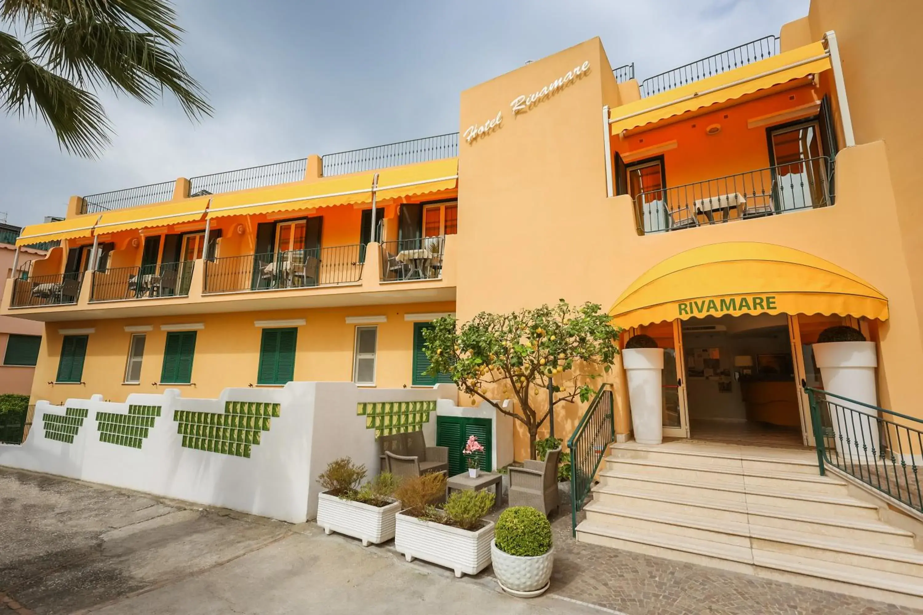 Property building in Hotel Rivamare Property building in Hotel Rivamare