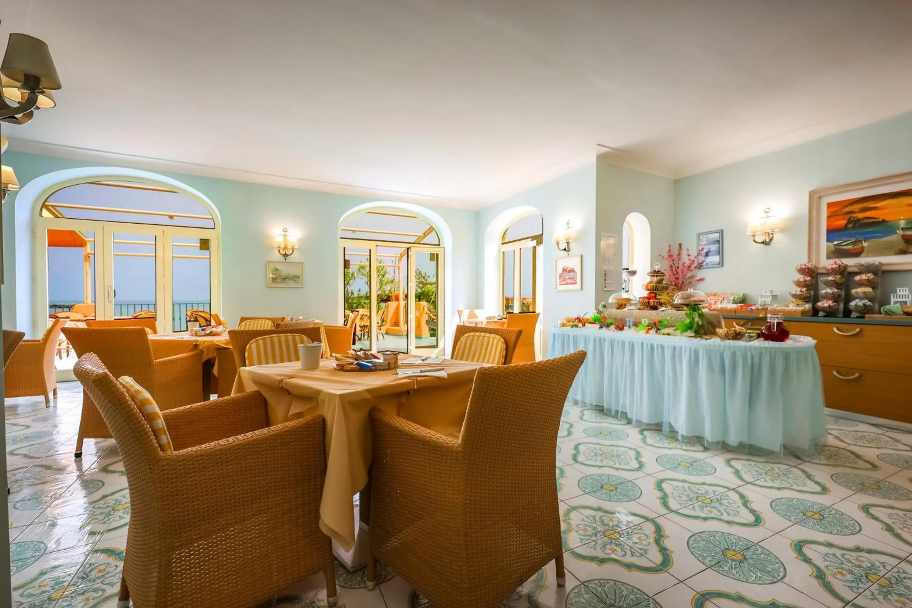 Breakfast in Hotel Rivamare Breakfast in Hotel Rivamare