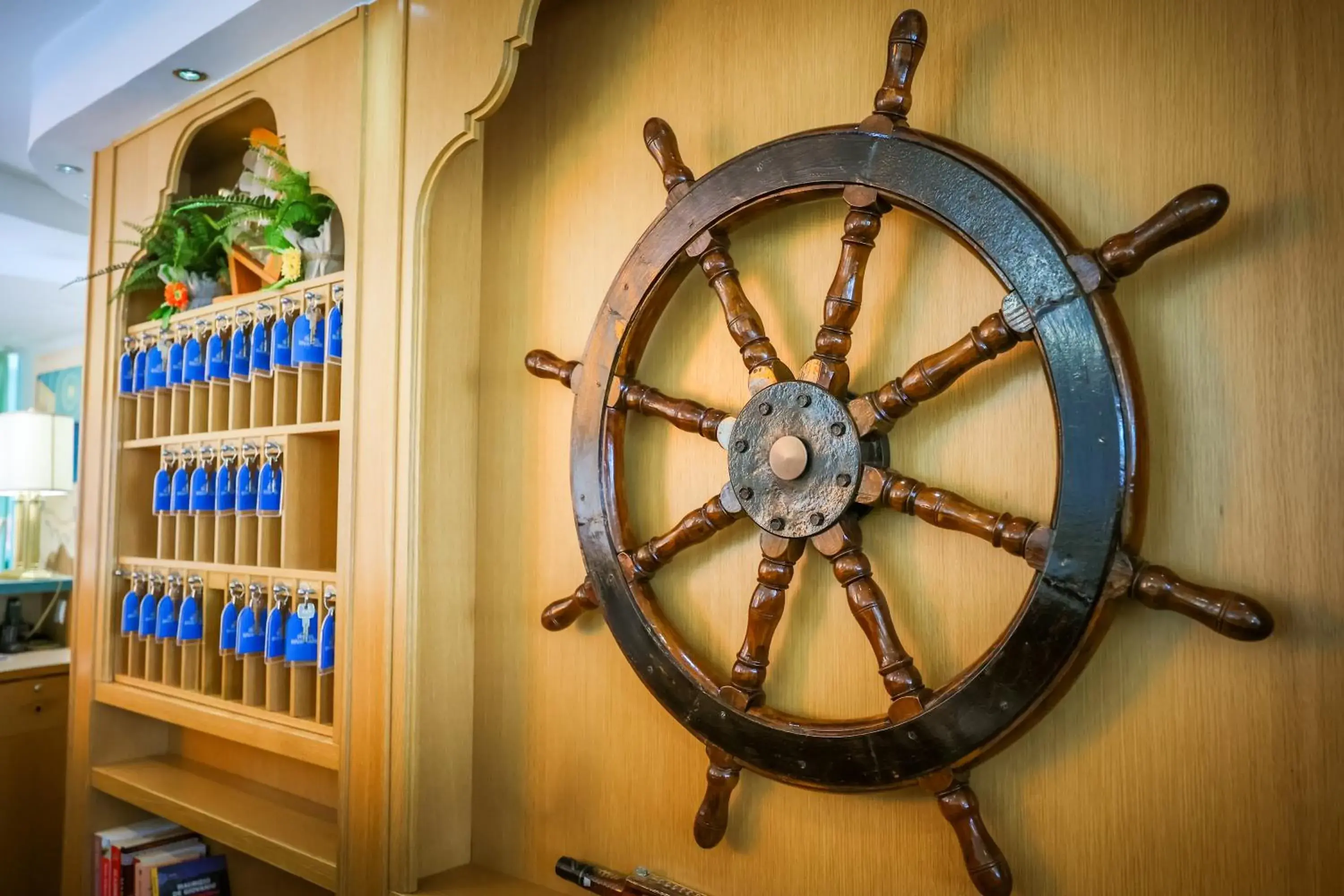 Lobby or reception in Hotel Rivamare Lobby or reception in Hotel Rivamare