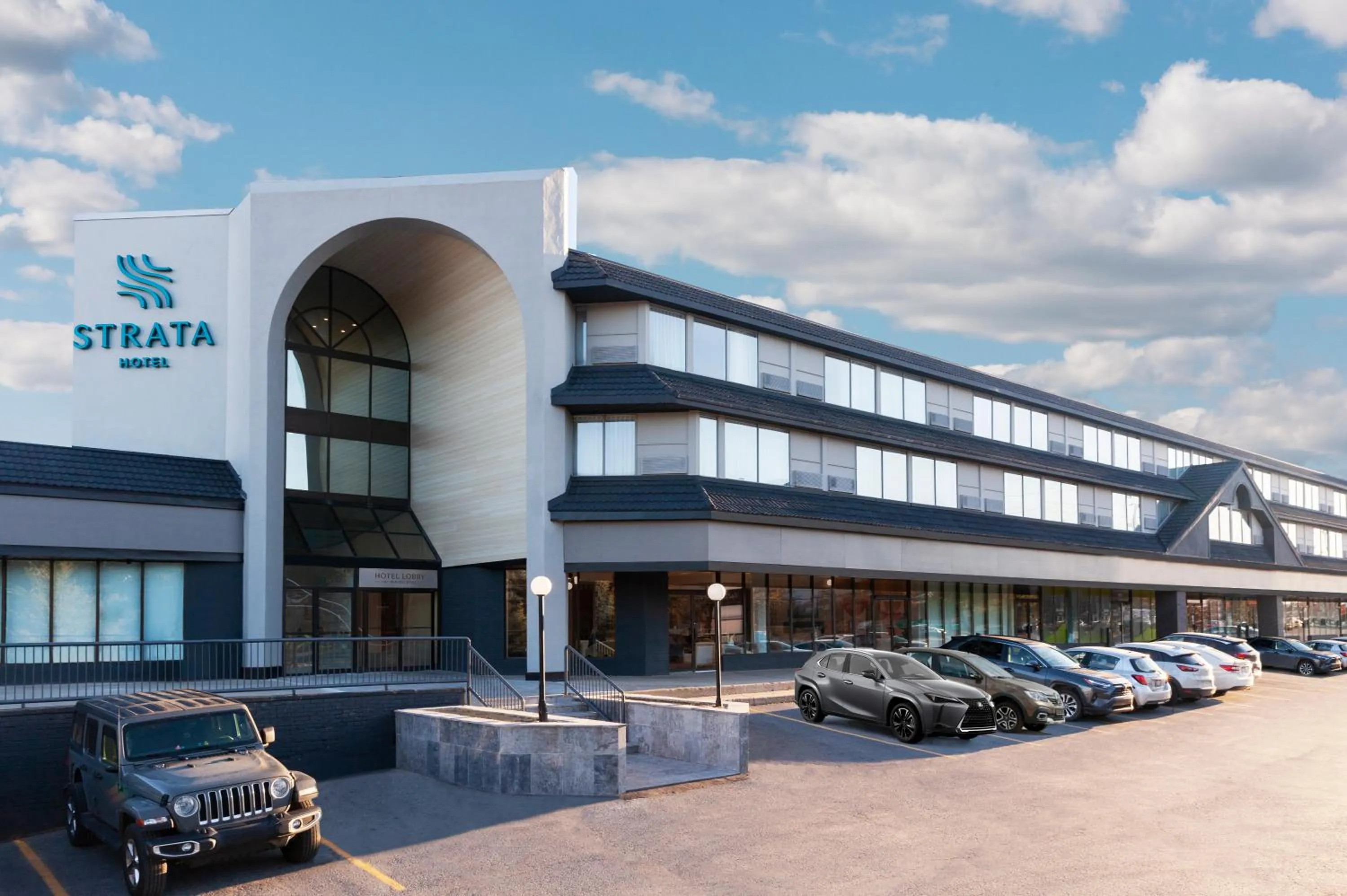 Property building in Strata Hotel