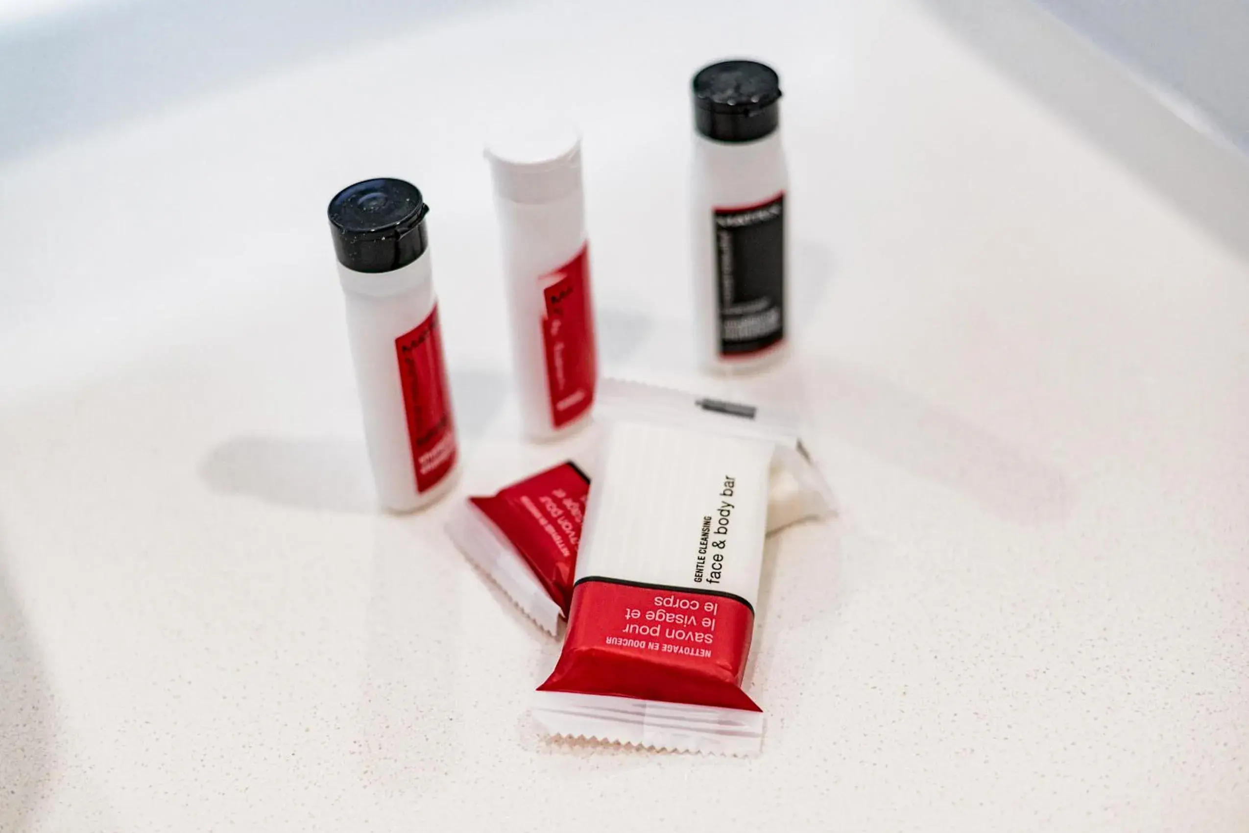 Bathroom in Strata Hotel Bathroom in Strata Hotel