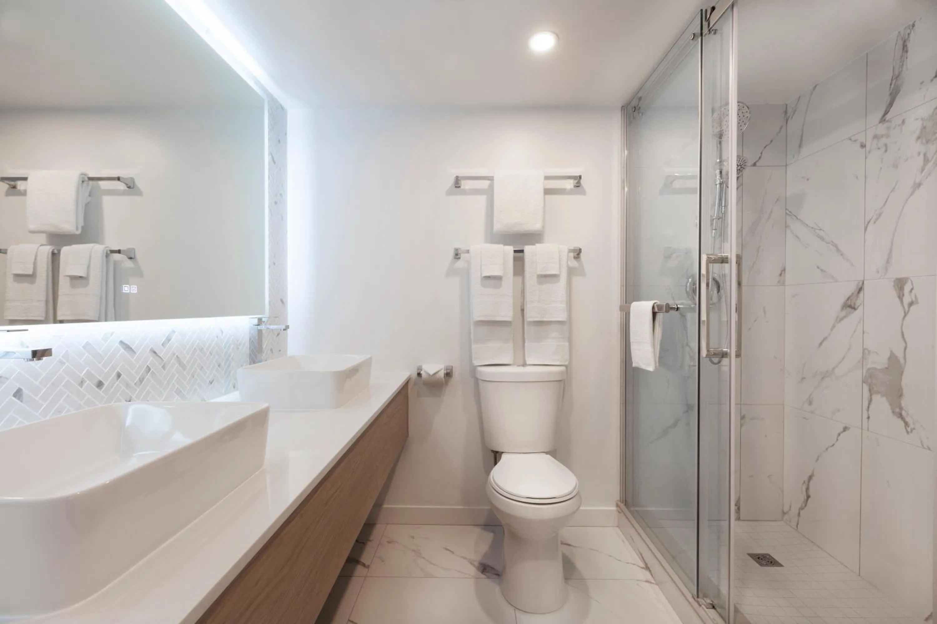 Bathroom in Strata Hotel