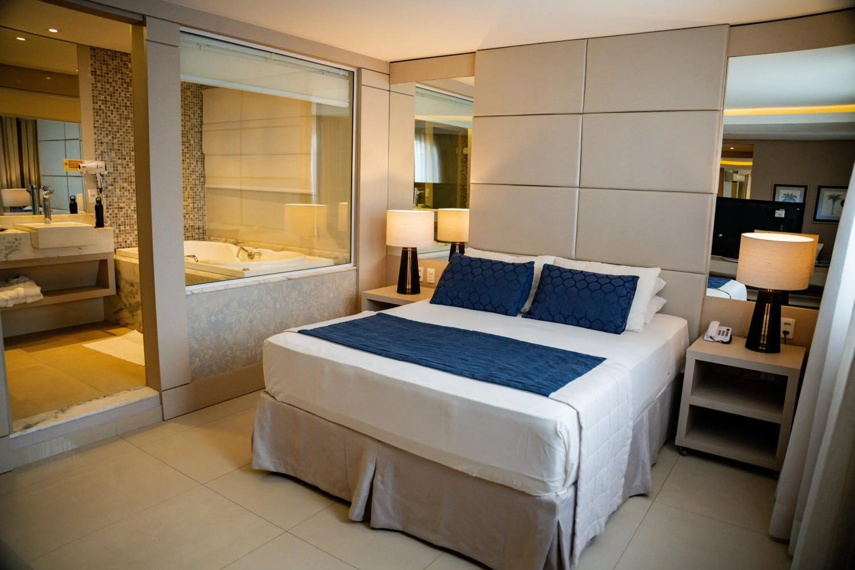 Bed in Nadai Confort Hotel e Spa