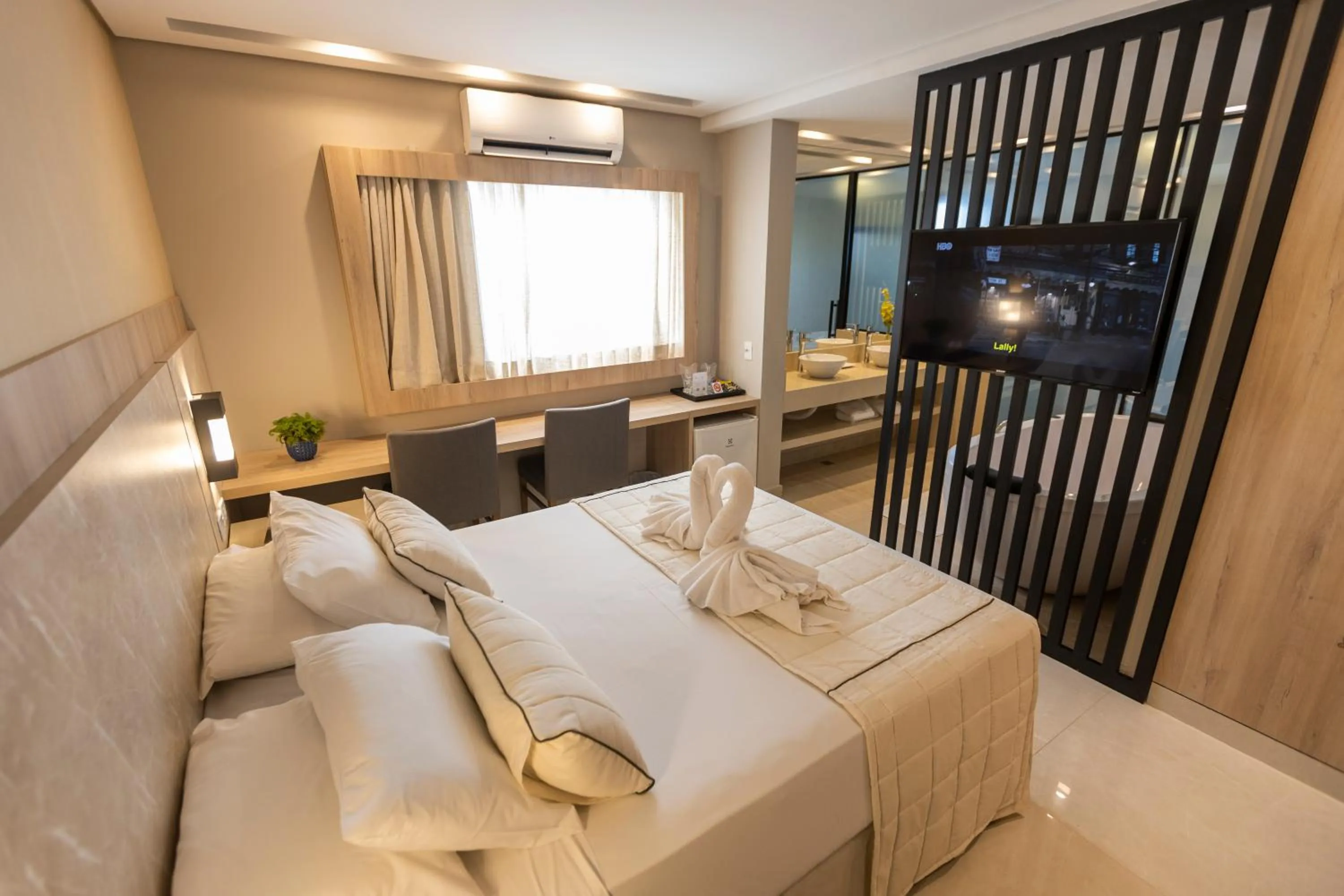 Bed in Nadai Confort Hotel e Spa