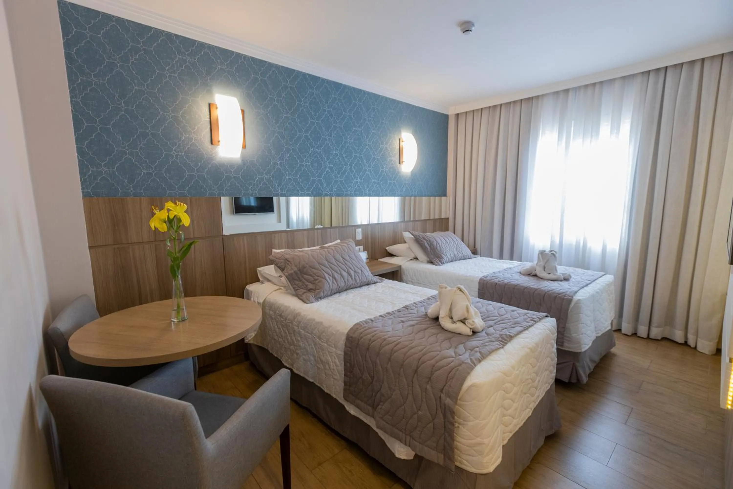 Bed in Nadai Confort Hotel e Spa