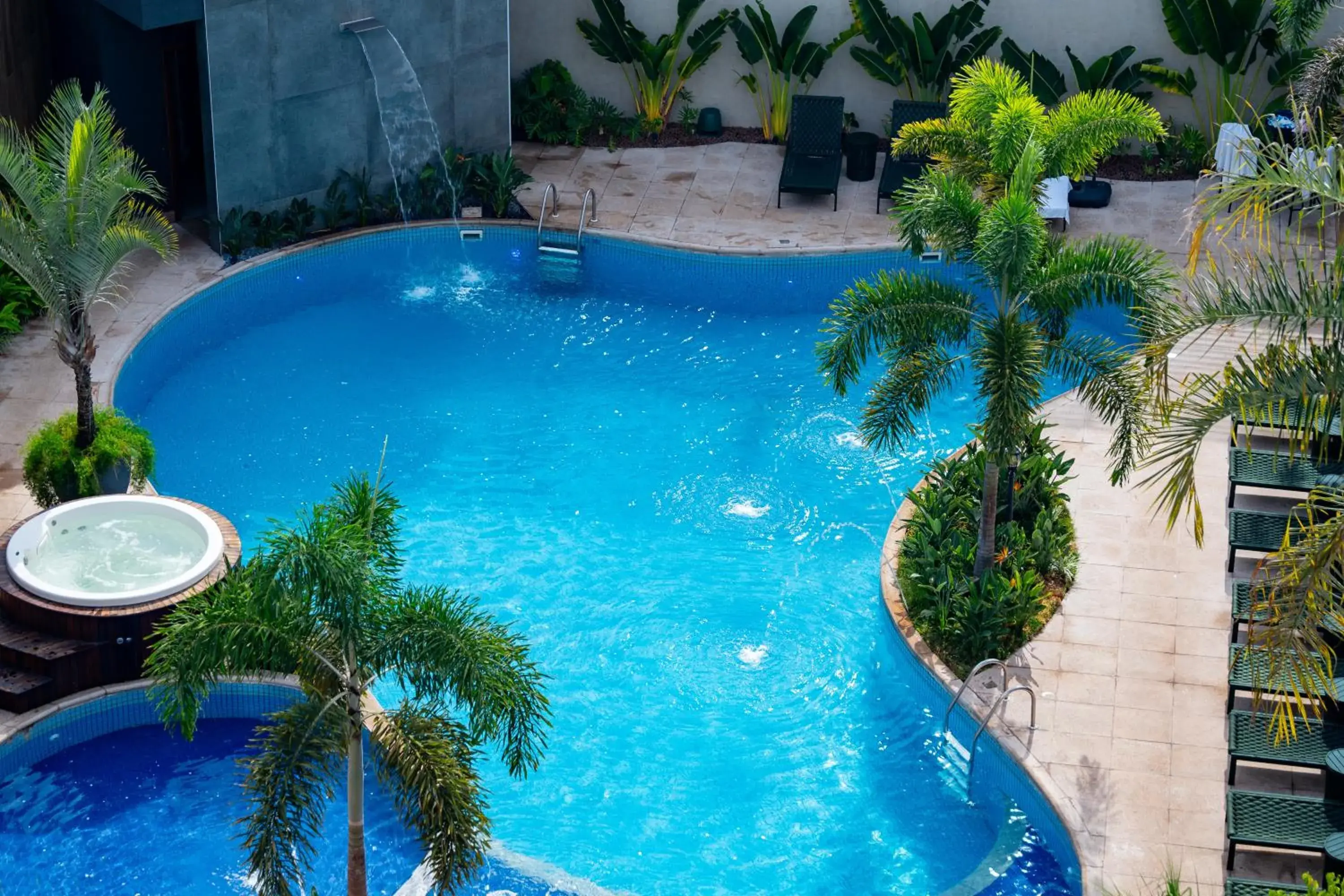 Garden view in Nadai Confort Hotel e Spa Garden view in Nadai Confort Hotel e Spa