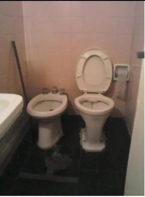 Bathroom in Hotel O'Rei