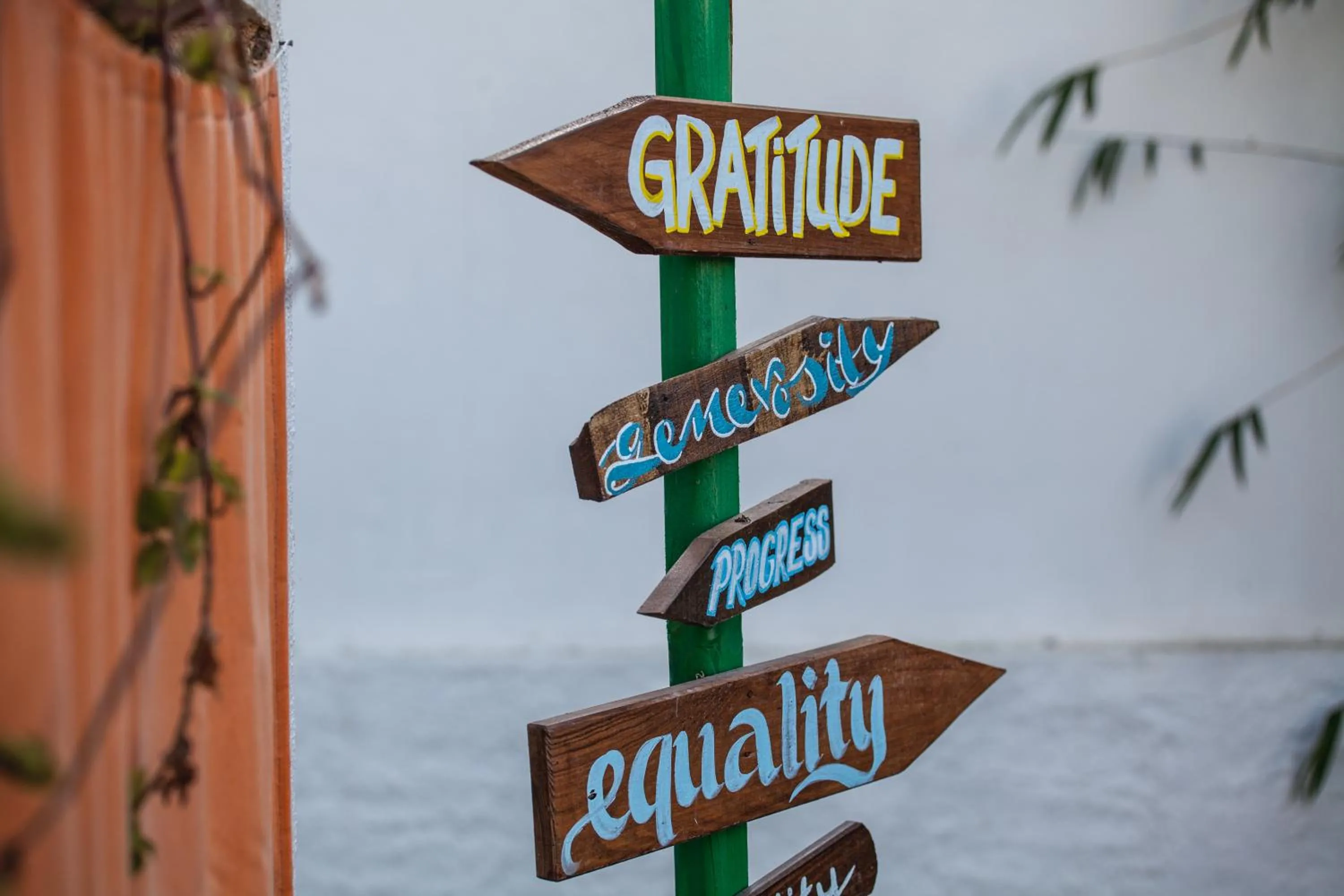 Decorative detail in Natural Mystic Hostel