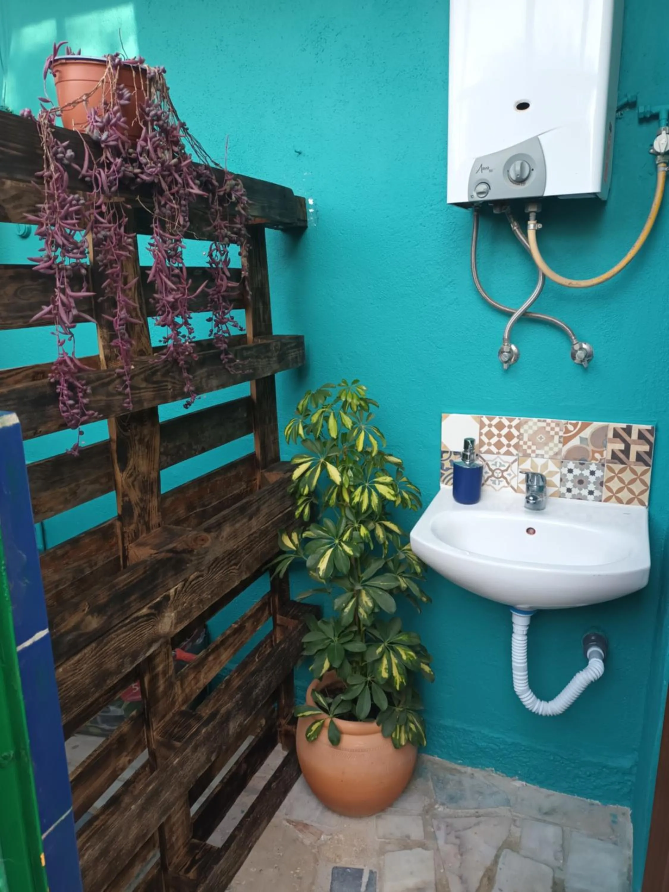 Decorative detail in Natural Mystic Hostel