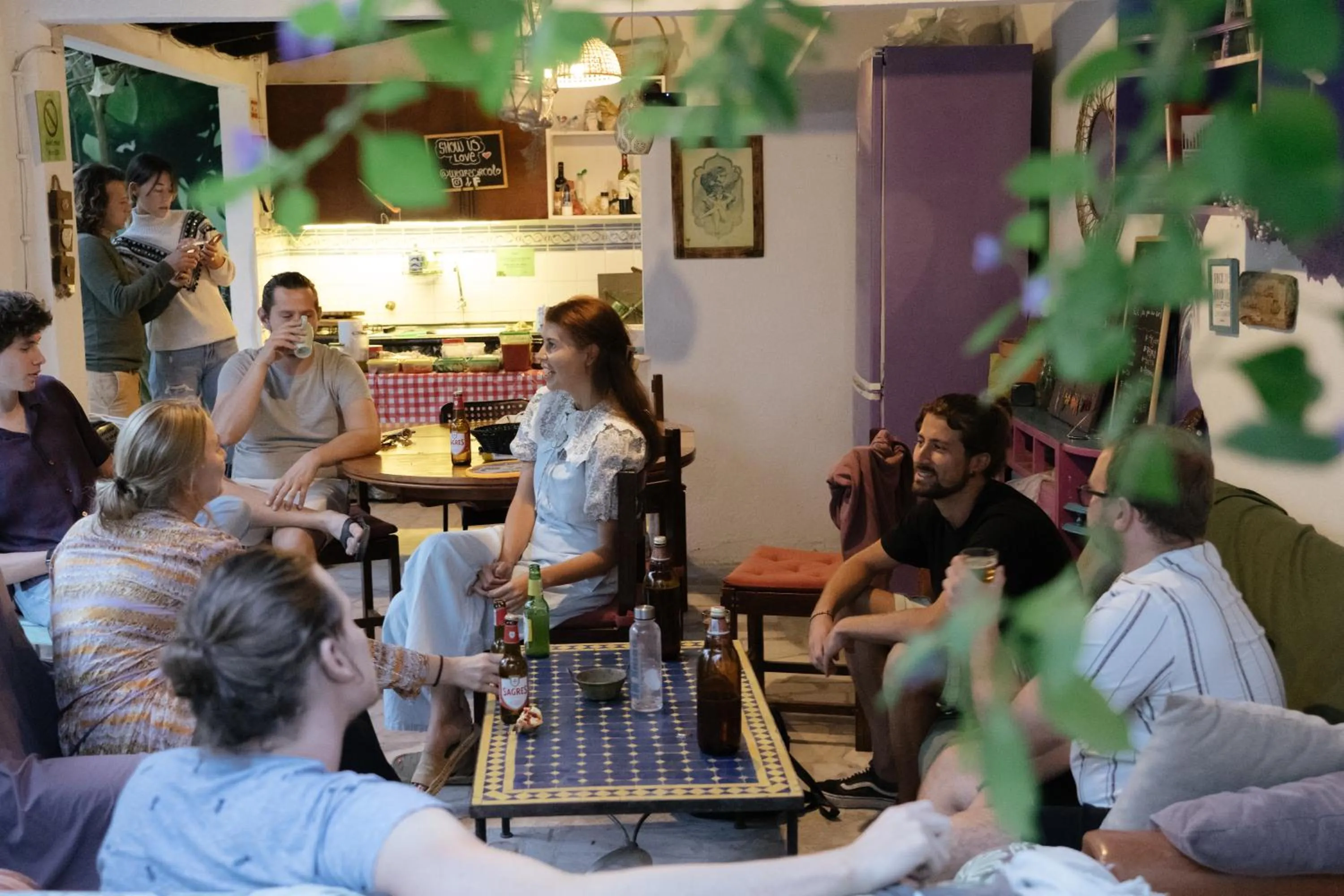 Lounge or bar in Natural Mystic Hostel