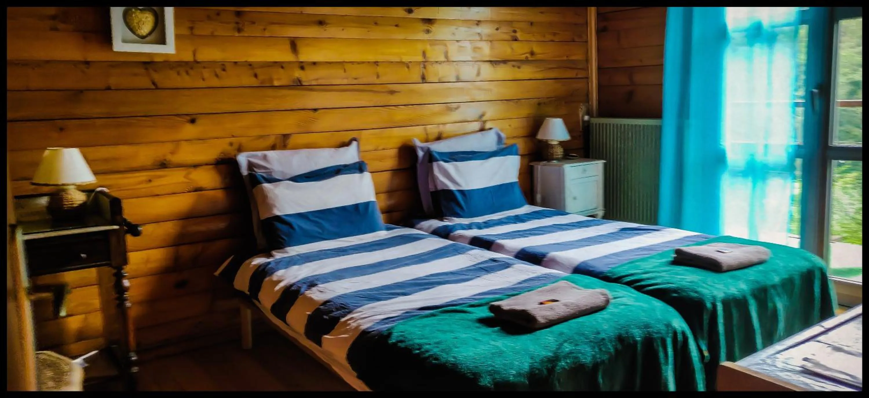 Bed in Skymist Maison d'hôtes